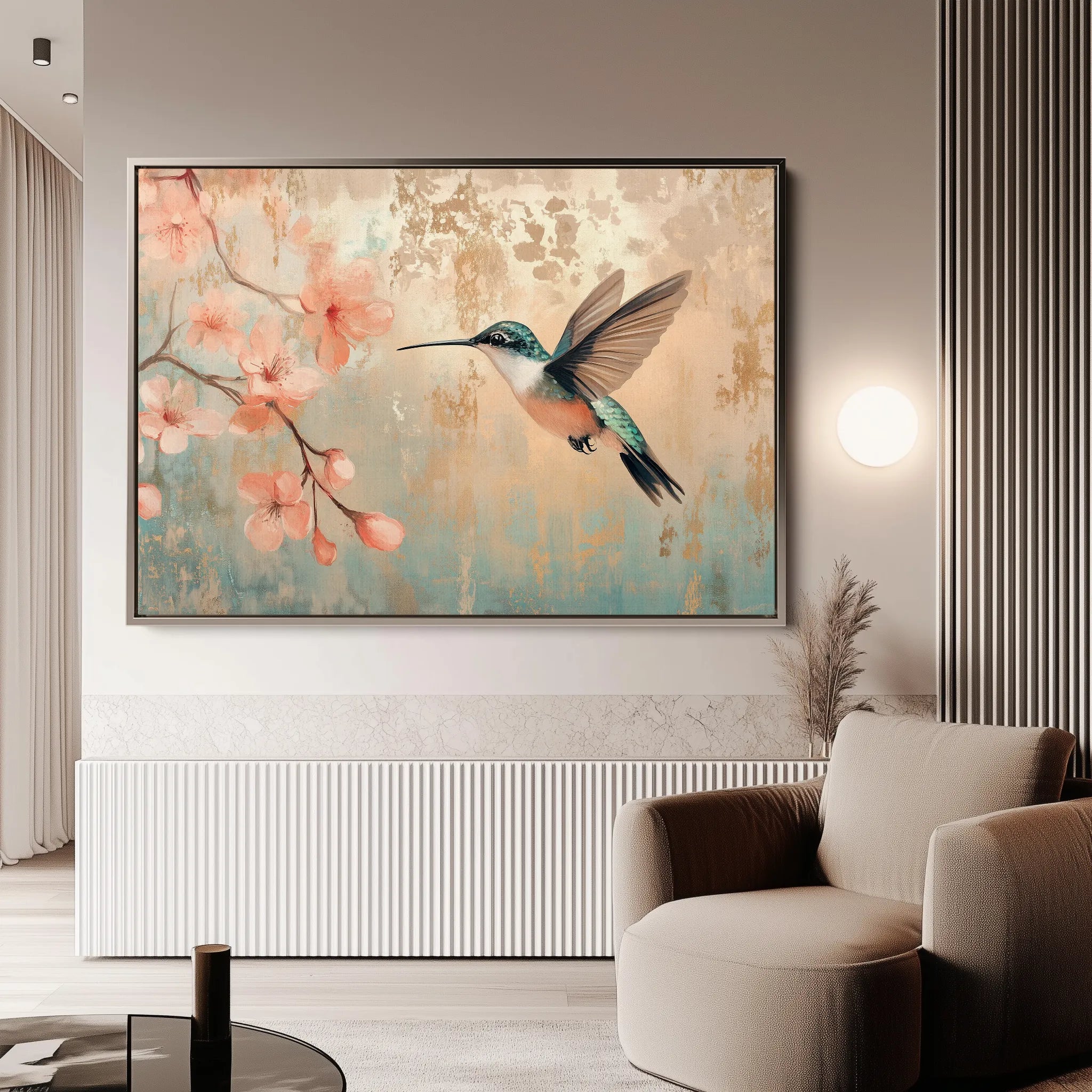 Animals 106 Canvas Art 18" x 24" / 45 x 60 cm / Black
