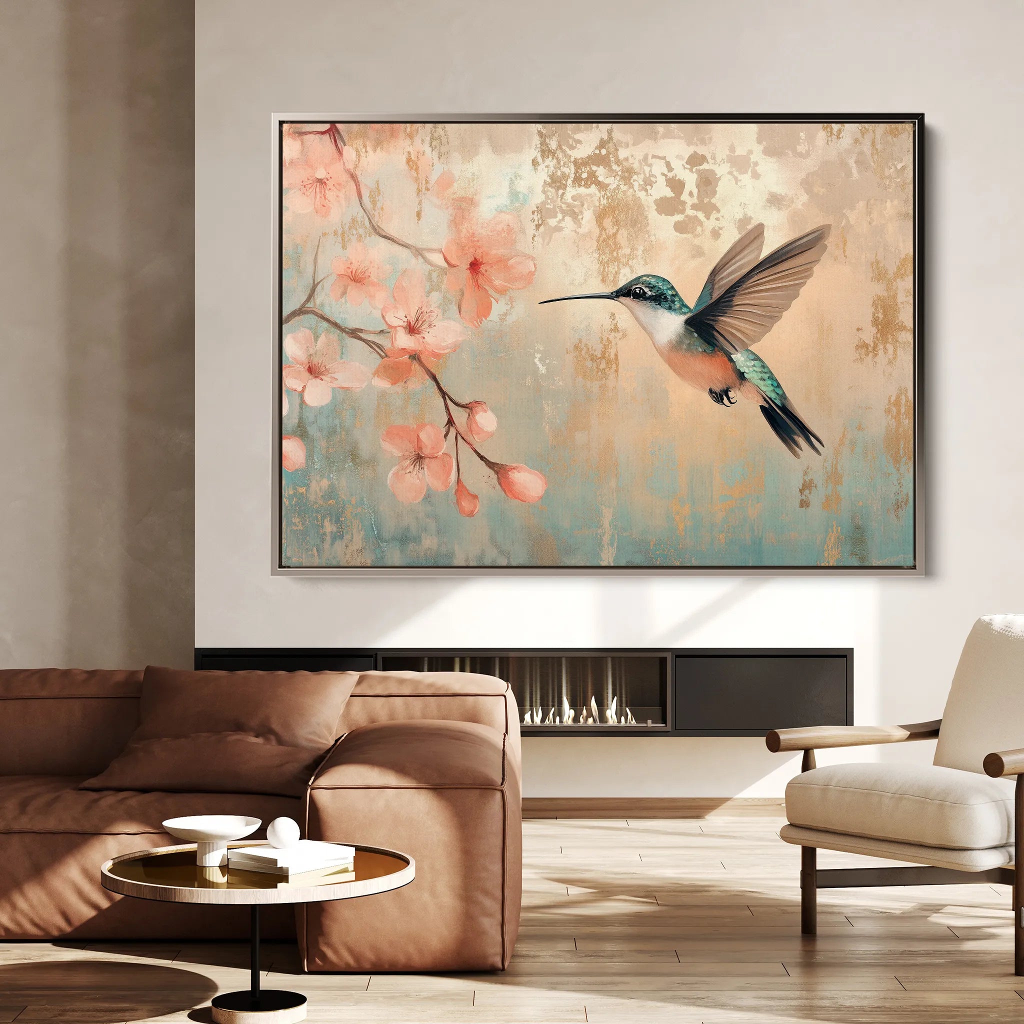 Animals 106 Canvas Art 18" x 24" / 45 x 60 cm / Black