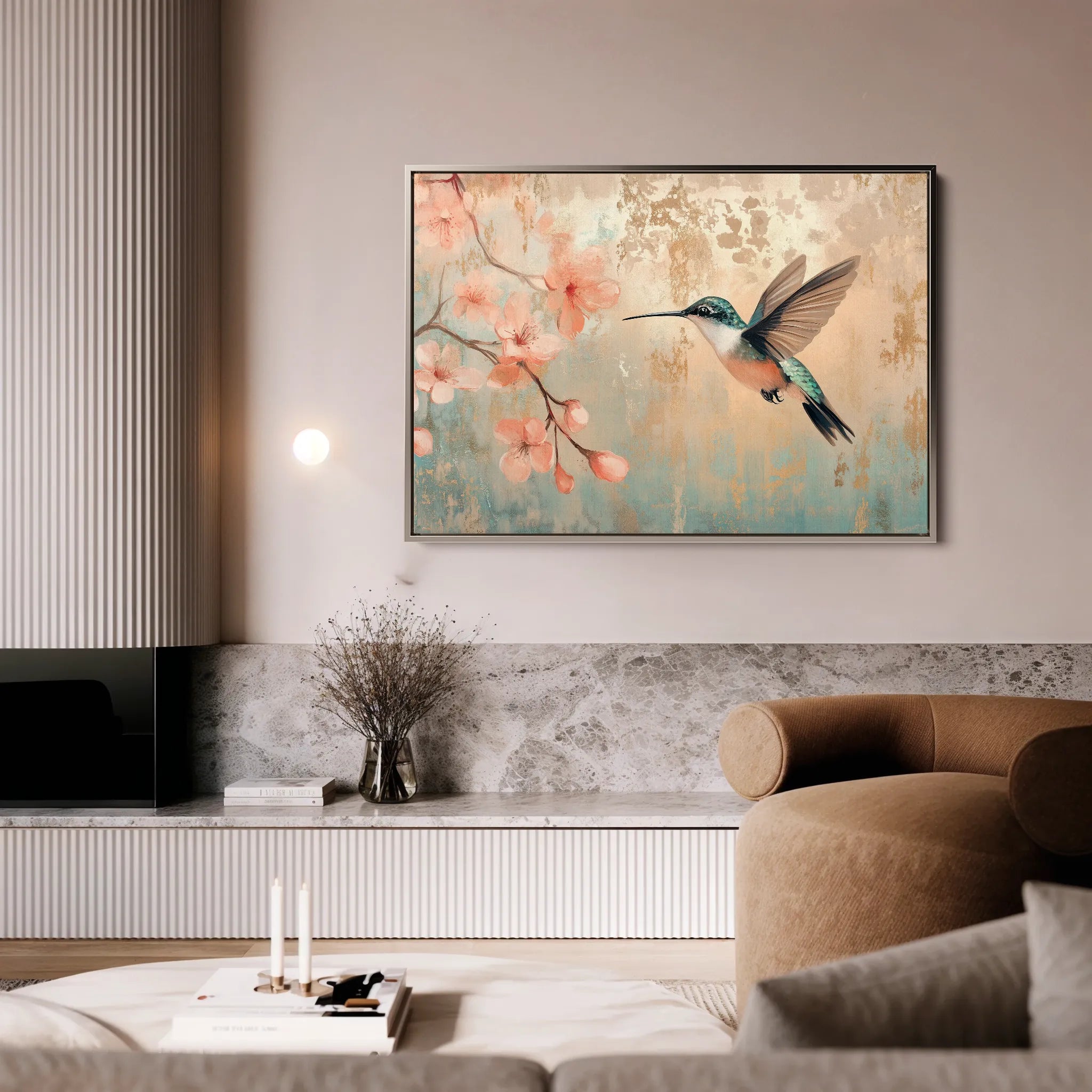 Animals 106 Canvas Art 18" x 24" / 45 x 60 cm / Black