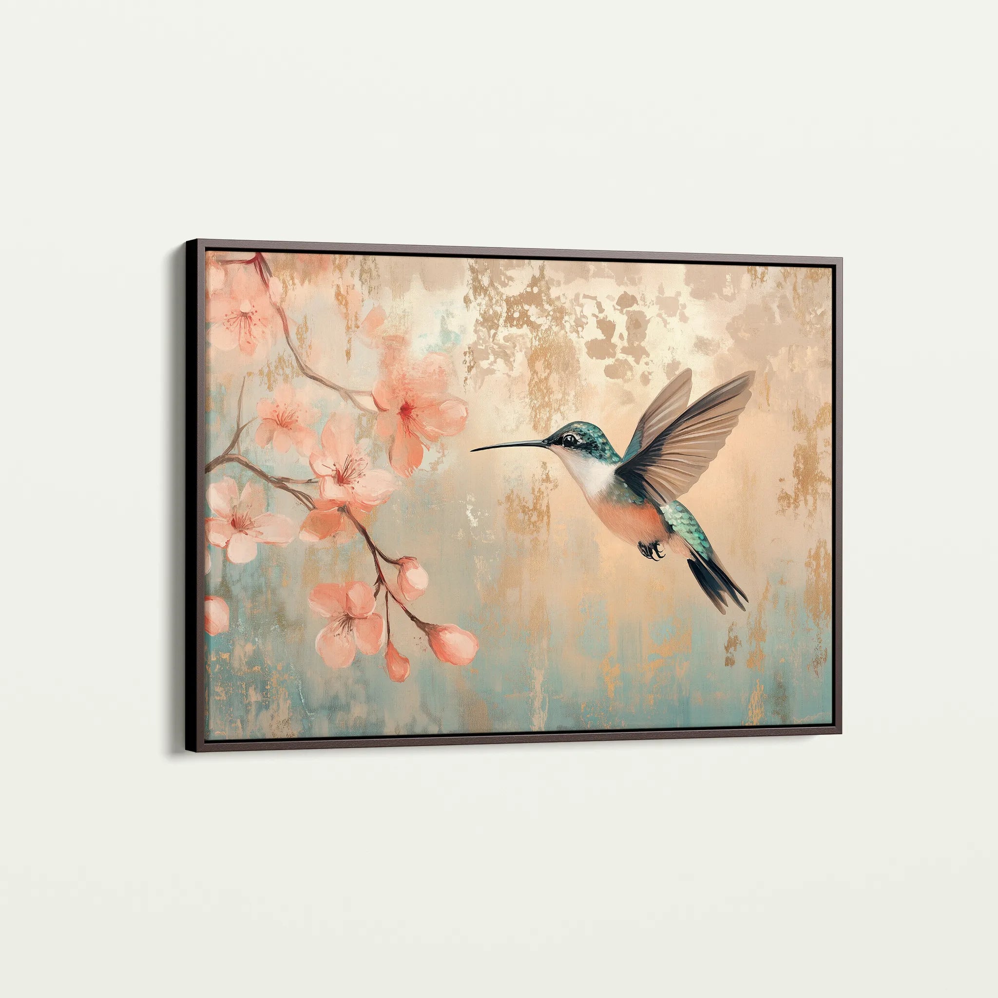 Animals 106 Canvas Art 18" x 24" / 45 x 60 cm / Black