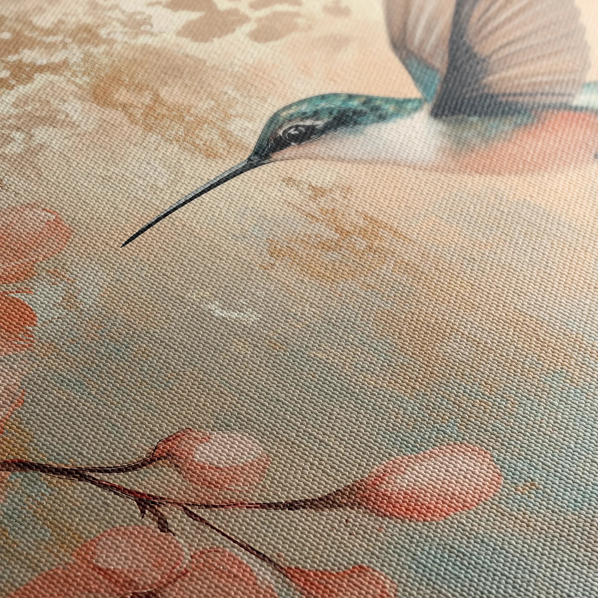 Animals 106 Canvas Art 18" x 24" / 45 x 60 cm / Black