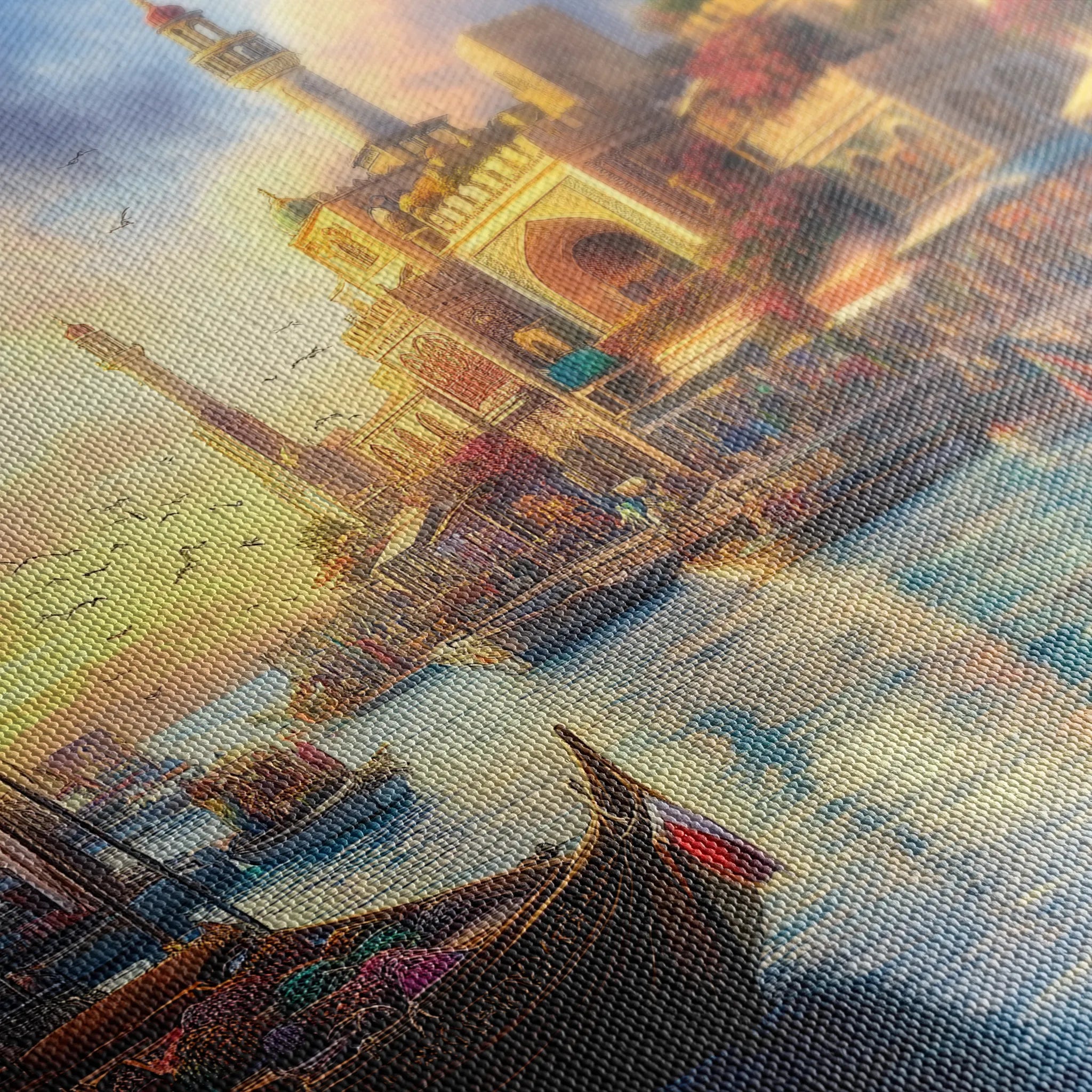 Orientalist 106 Canvas Art 18" x 24" / 45 x 60 cm / Black