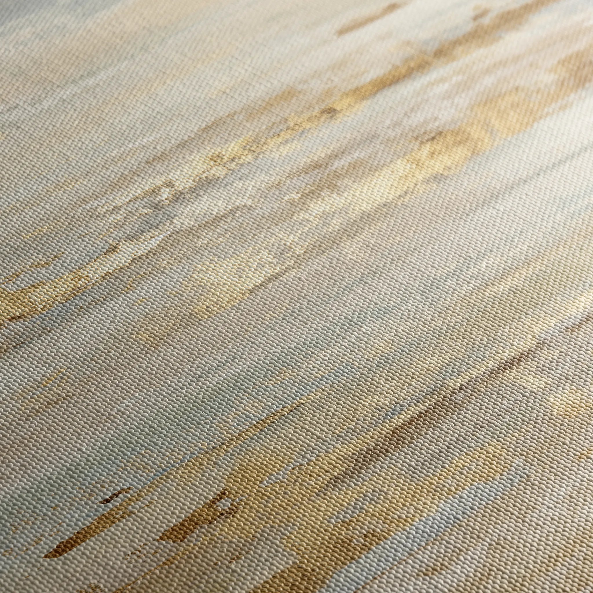 Abstract 1062 Canvas Art 16" x 16" / 40 x 40 cm / Black