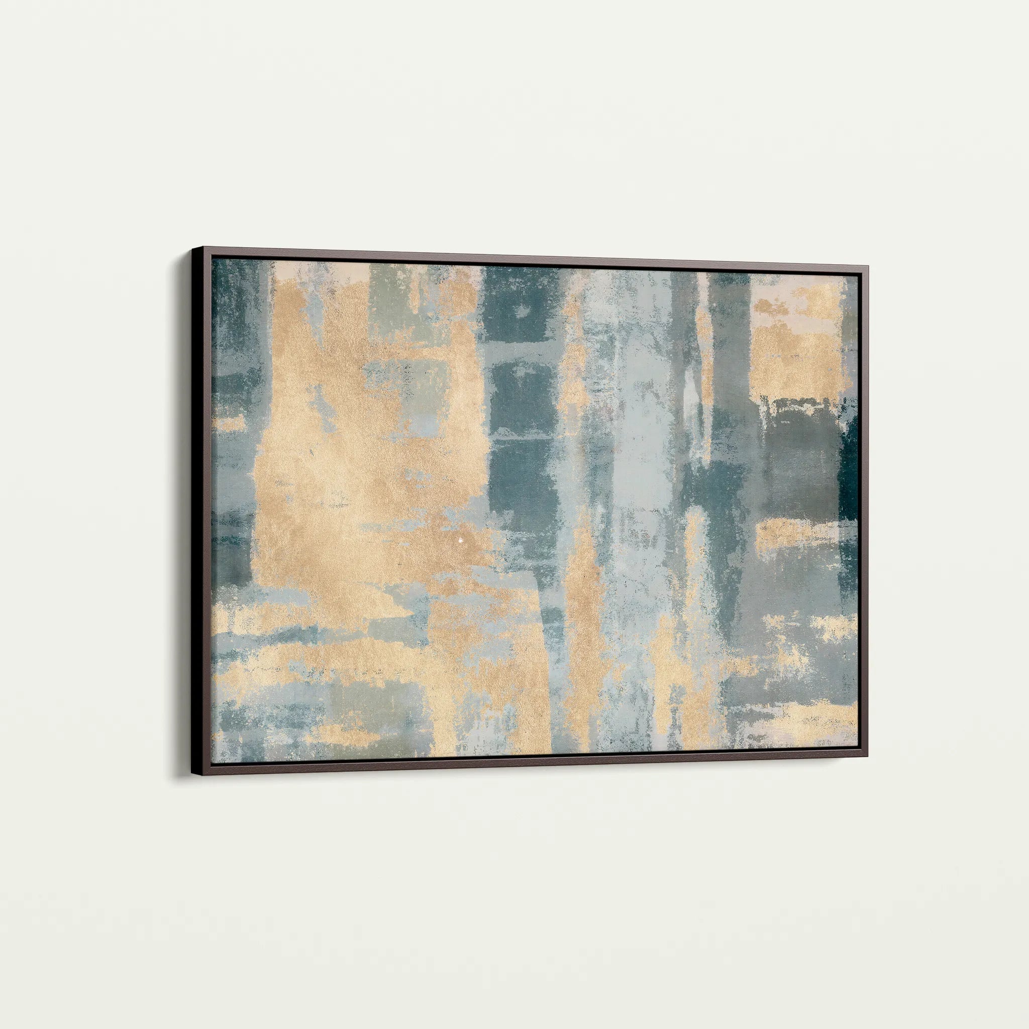 Abstract 108 Canvas Art 18" x 24" / 45 x 60 cm / Black
