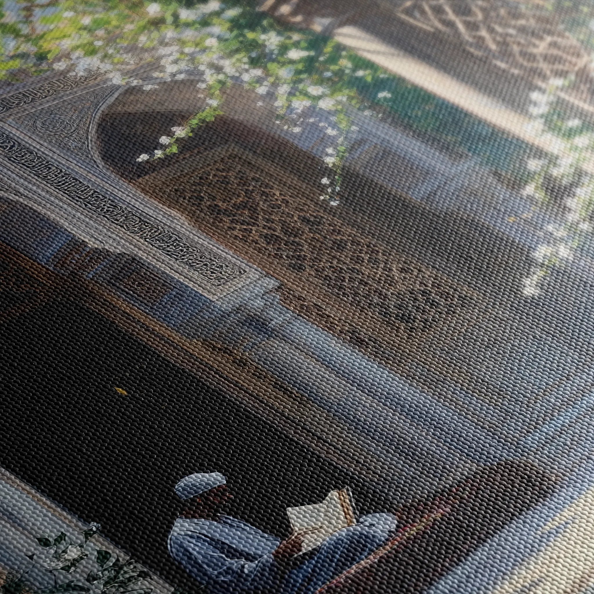 Orientalist 108 Canvas Art 18" x 24" / 45 x 60 cm / Black