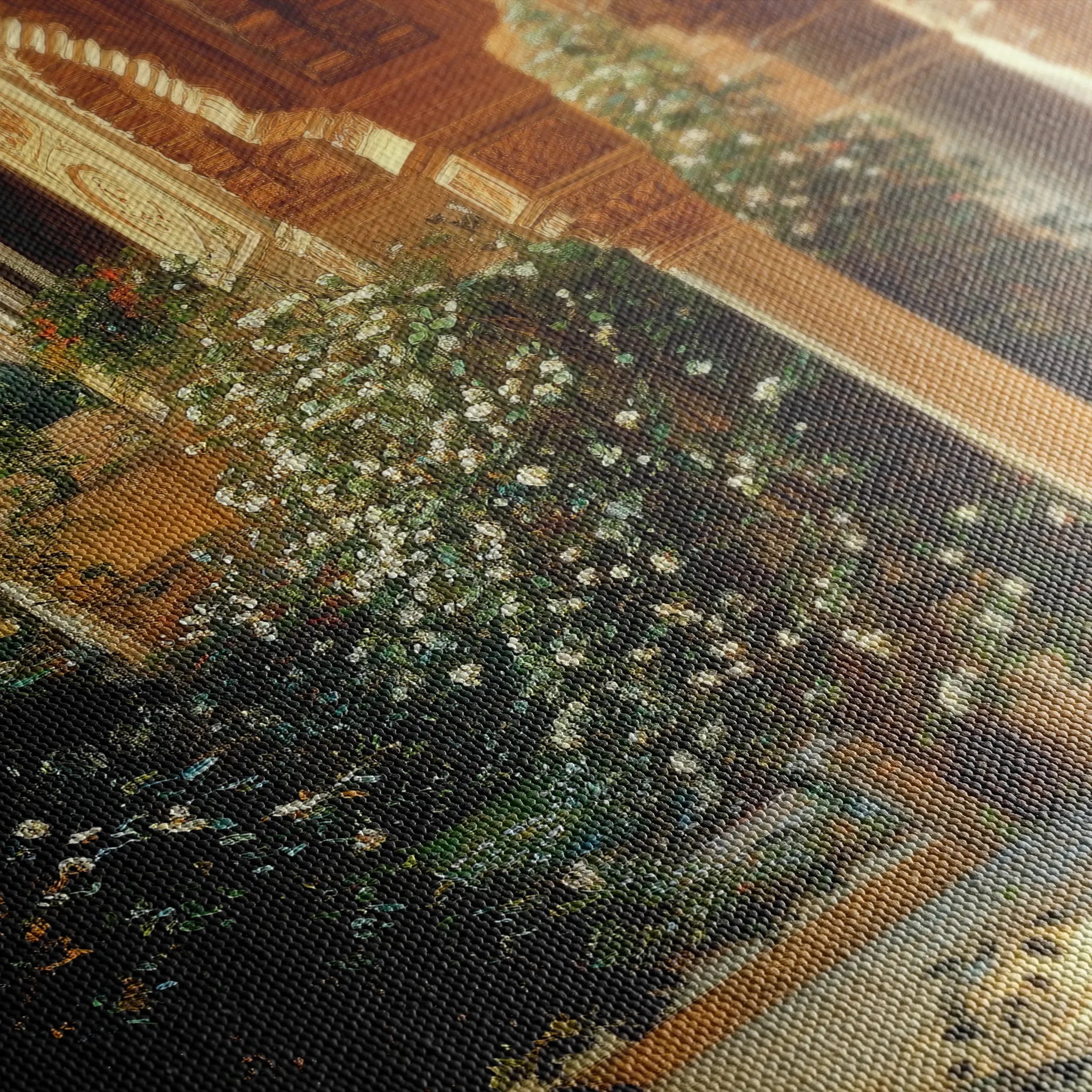 Orientalist 110 Canvas Art 18" x 24" / 45 x 60 cm / Black