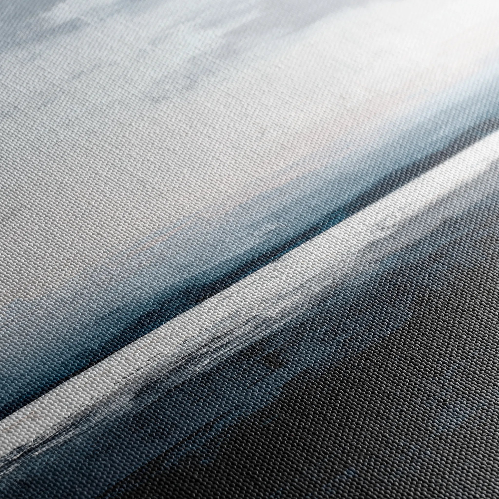 Abstract 1104 Canvas Art 16" x 16" / 40 x 40 cm / Black