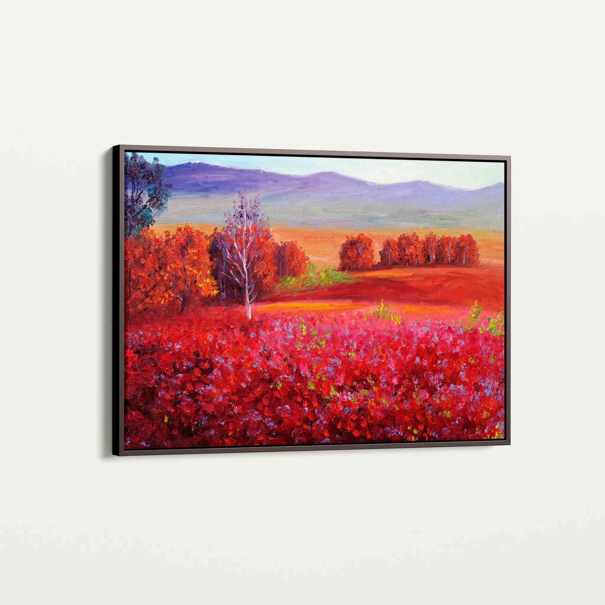 Landscape 112 Canvas Art 18" x 24" / 45 x 60 cm / Black