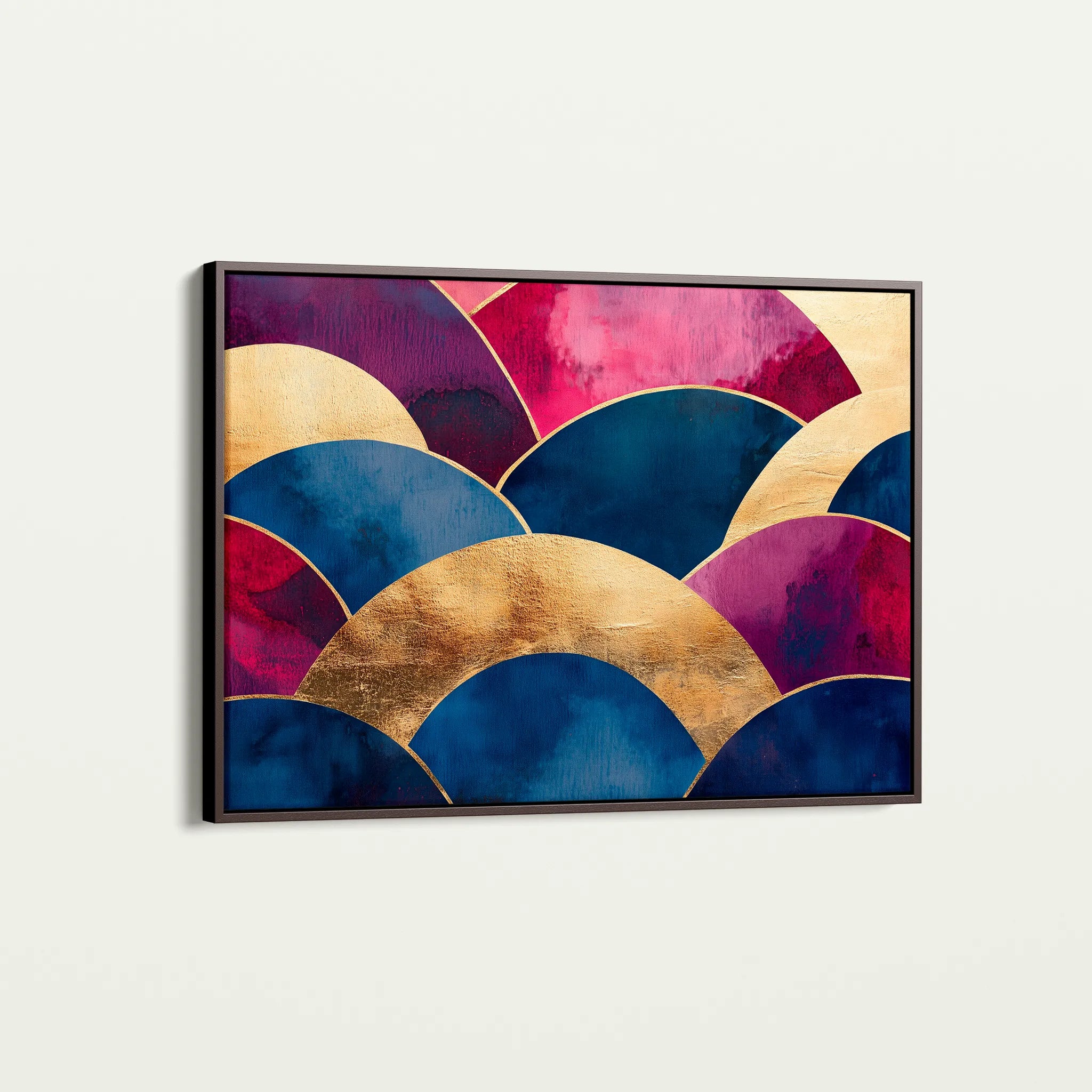 Boho 114 Canvas Art 18" x 24" / 45 x 60 cm / Black