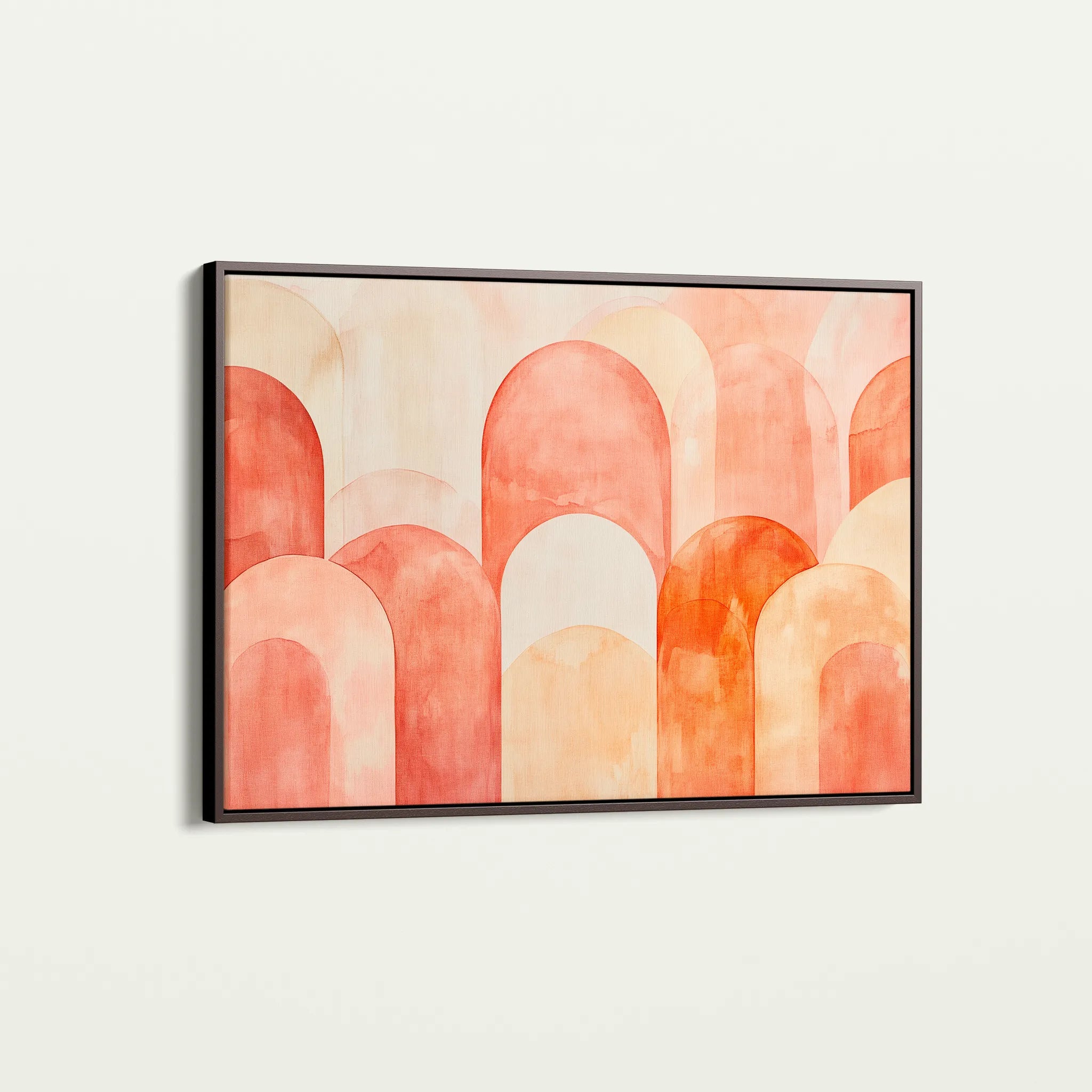 Boho 115 Canvas Art 18" x 24" / 45 x 60 cm / Black