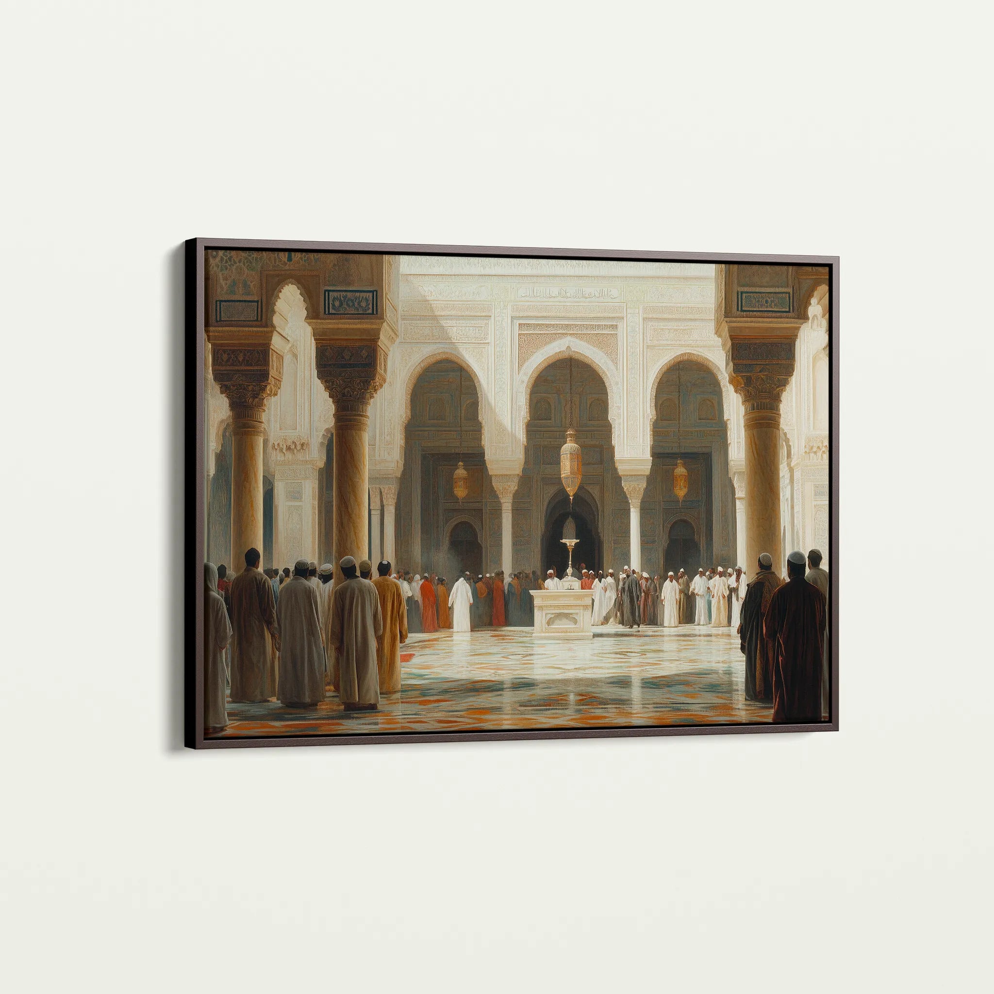 Orientalist 115 Canvas Art 18" x 24" / 45 x 60 cm / Black