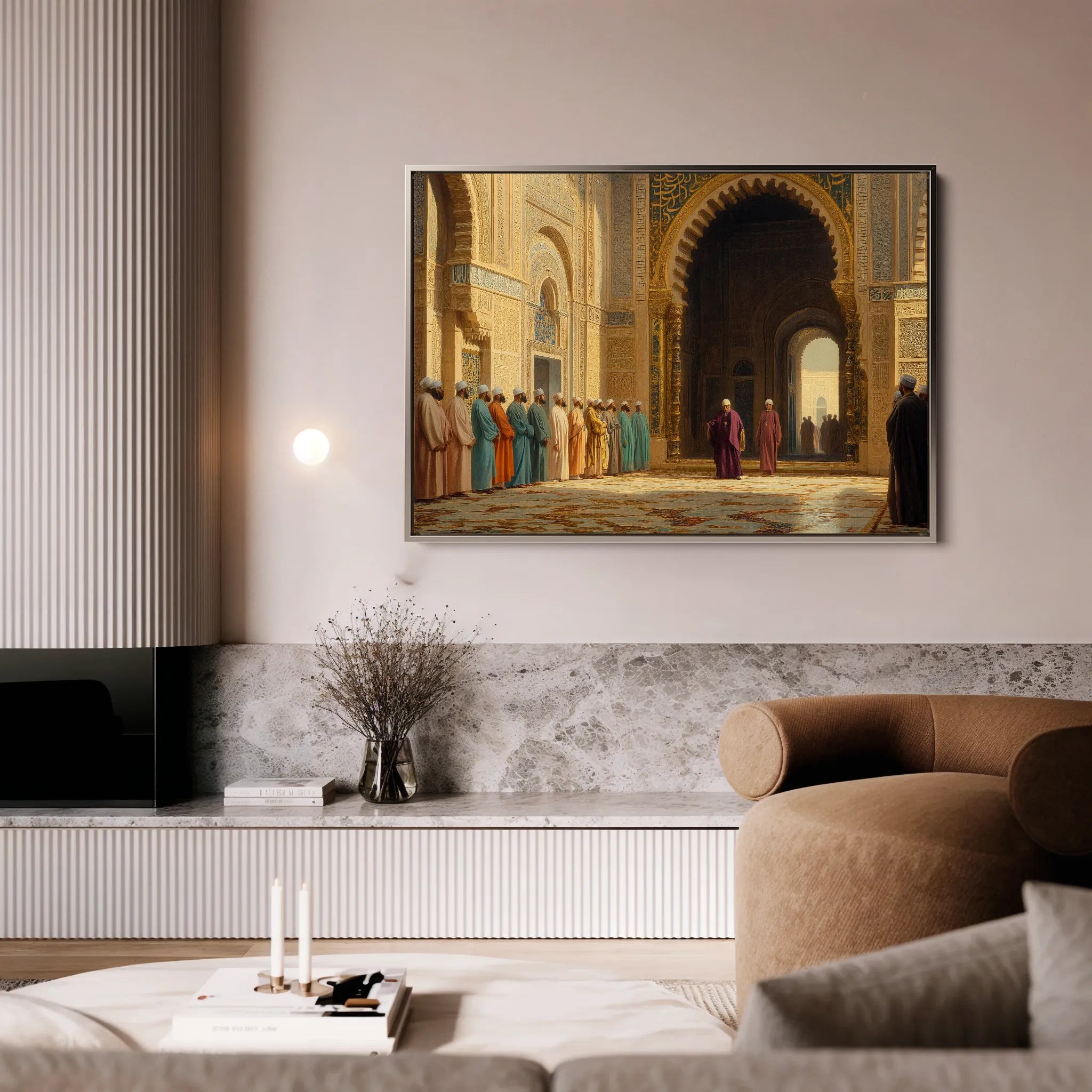 Orientalist 116 Canvas Art 18" x 24" / 45 x 60 cm / Black