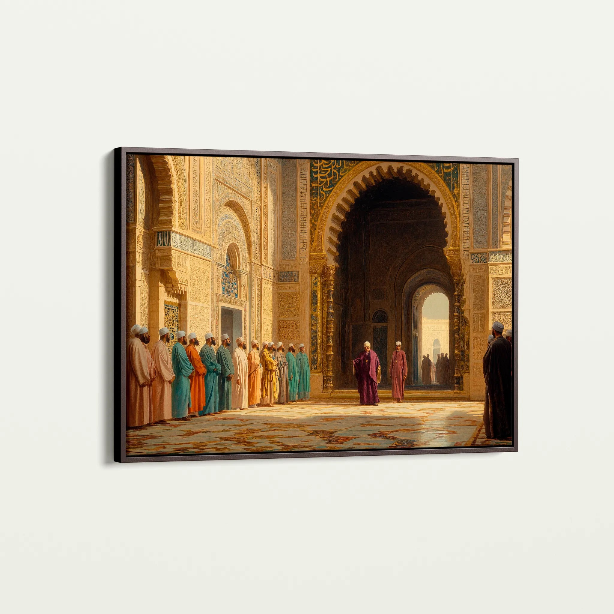 Orientalist 116 Canvas Art 18" x 24" / 45 x 60 cm / Black