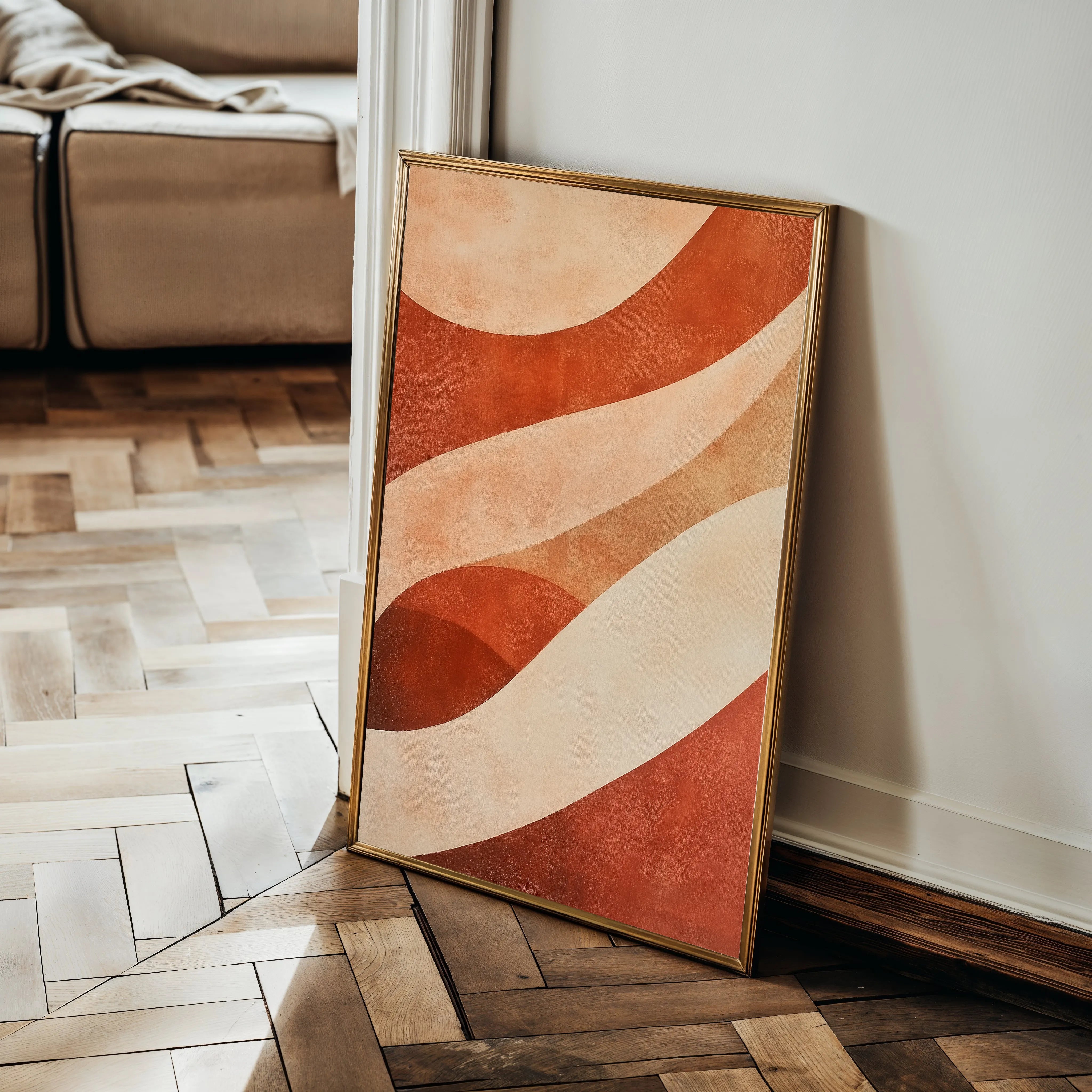 Boho 117 Canvas Art 18" x 24" / 45 x 60 cm / Black
