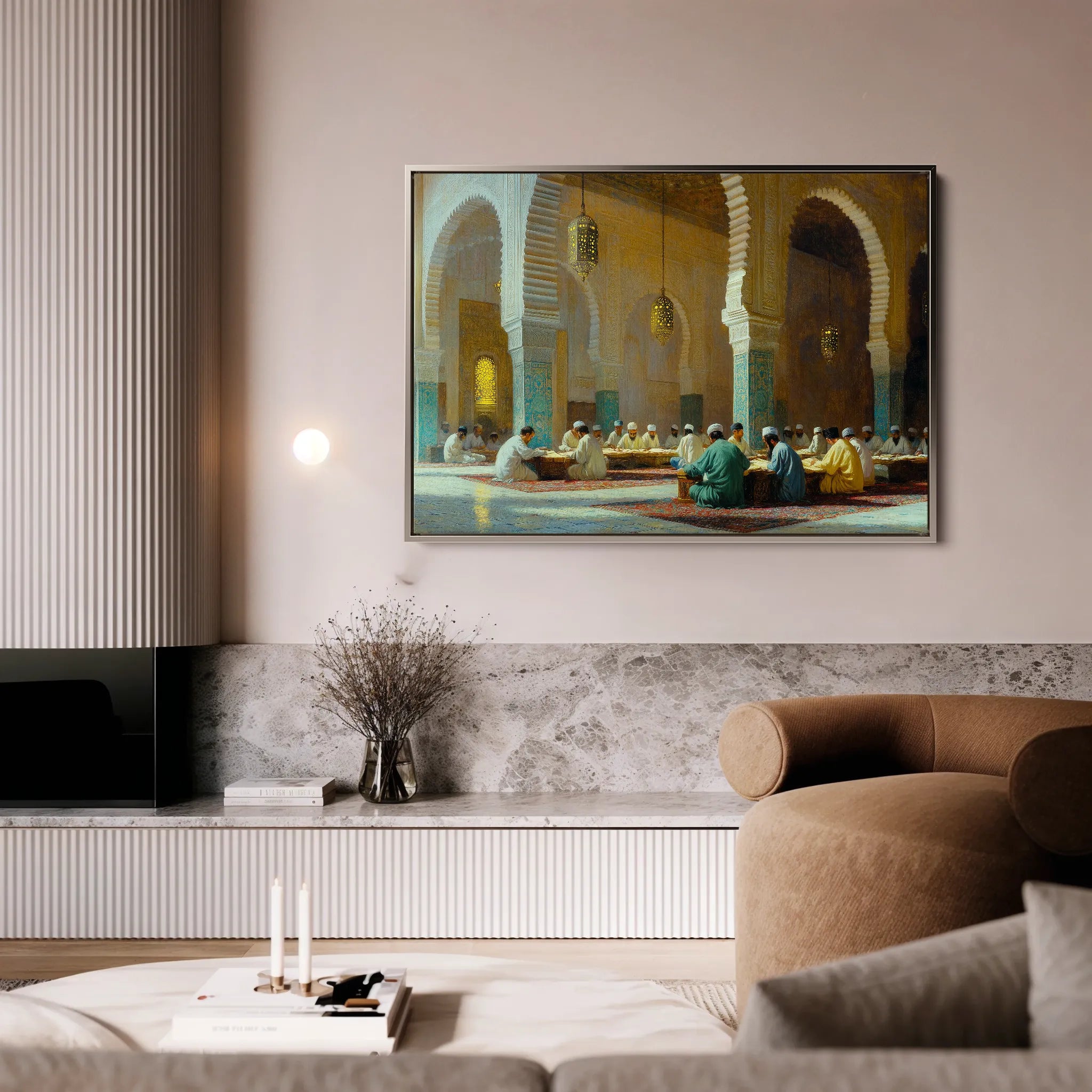 Orientalist 117 Canvas Art 18" x 24" / 45 x 60 cm / Black