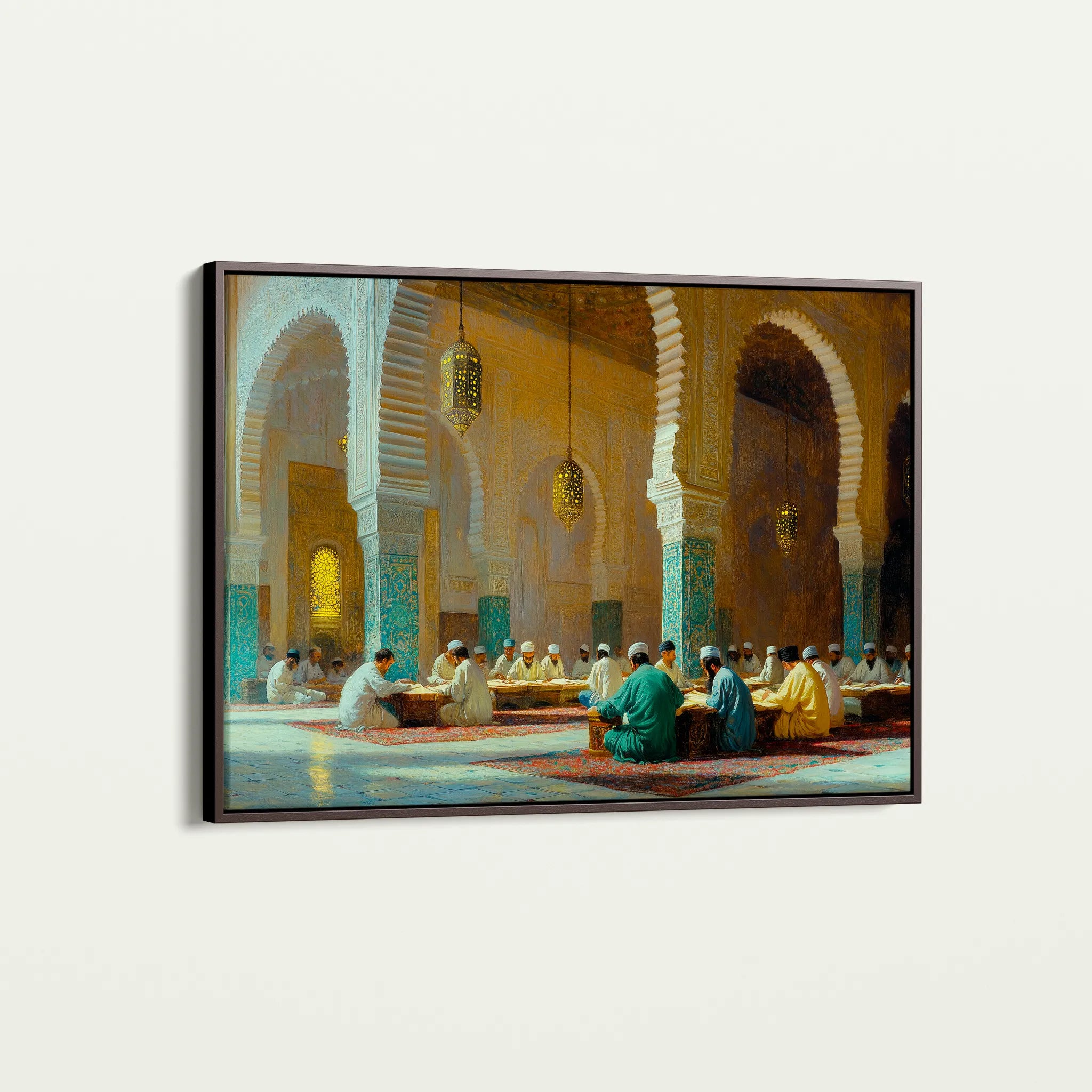 Orientalist 117 Canvas Art 18" x 24" / 45 x 60 cm / Black