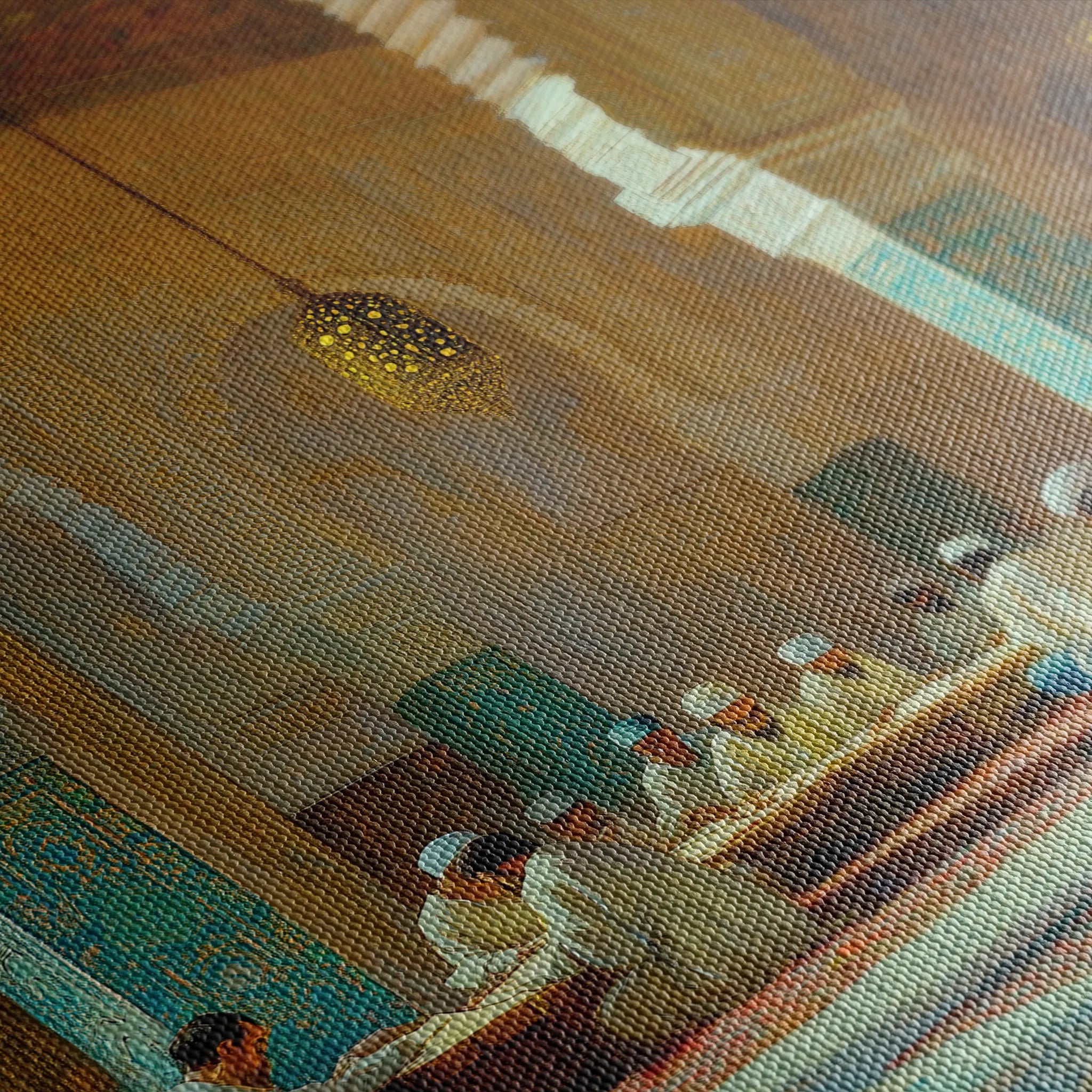 Orientalist 117 Canvas Art 18" x 24" / 45 x 60 cm / Black