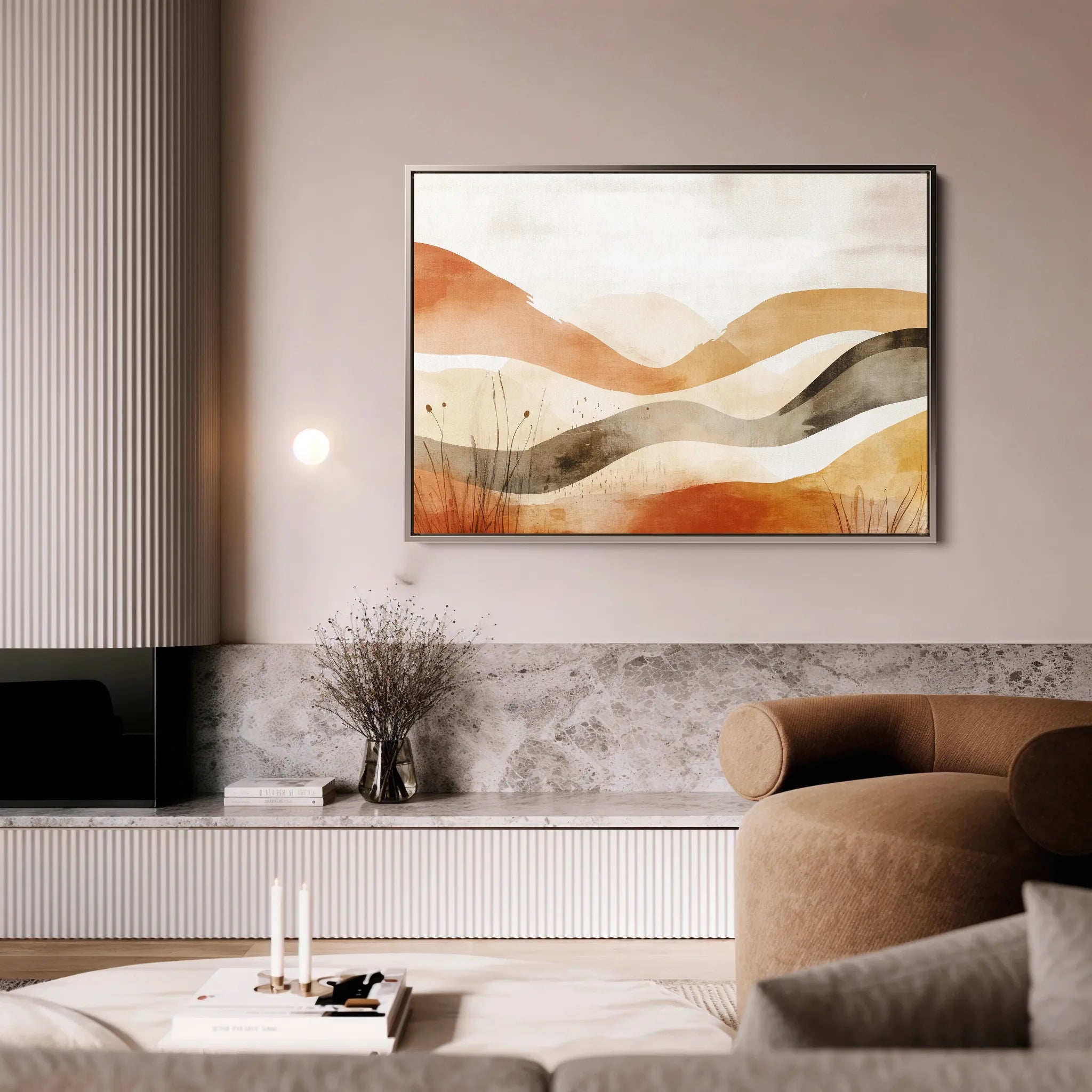 Boho 120 Canvas Art 18" x 24" / 45 x 60 cm / Black