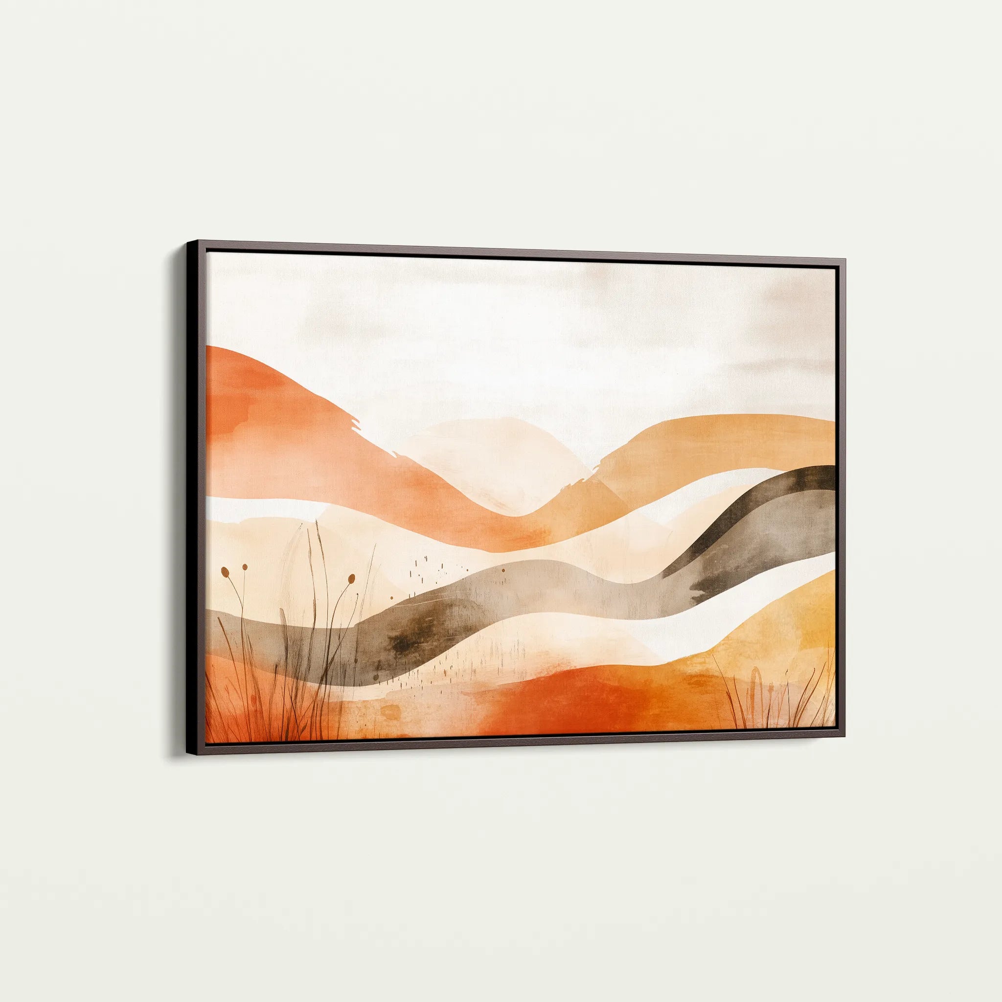 Boho 120 Canvas Art 18" x 24" / 45 x 60 cm / Black