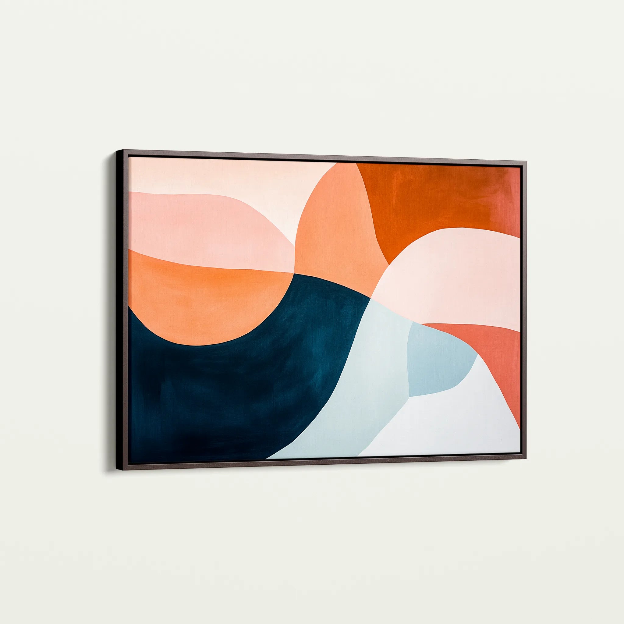 Boho 126 Canvas Art 18" x 24" / 45 x 60 cm / Black