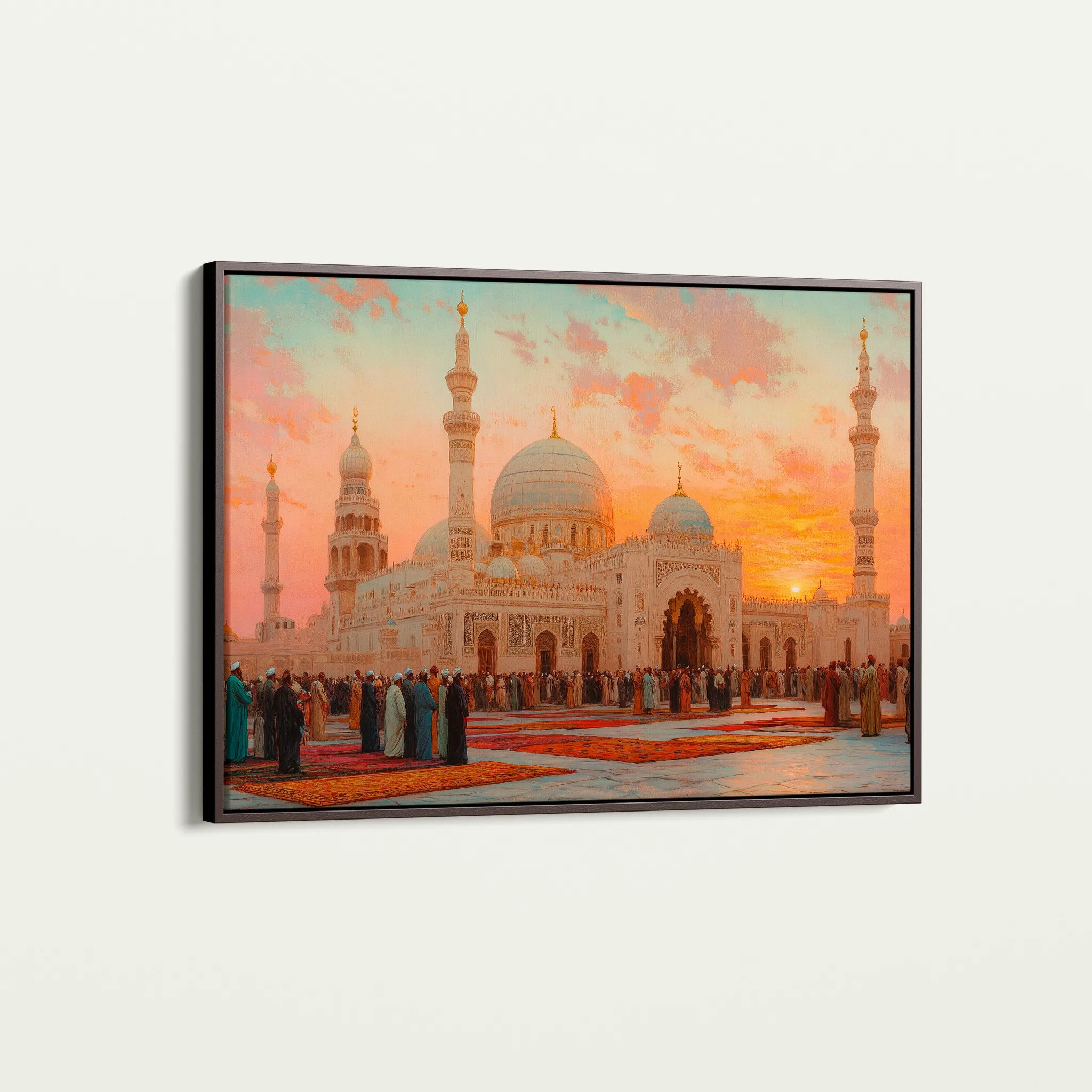 Orientalist 126 Canvas Art 18" x 24" / 45 x 60 cm / Black