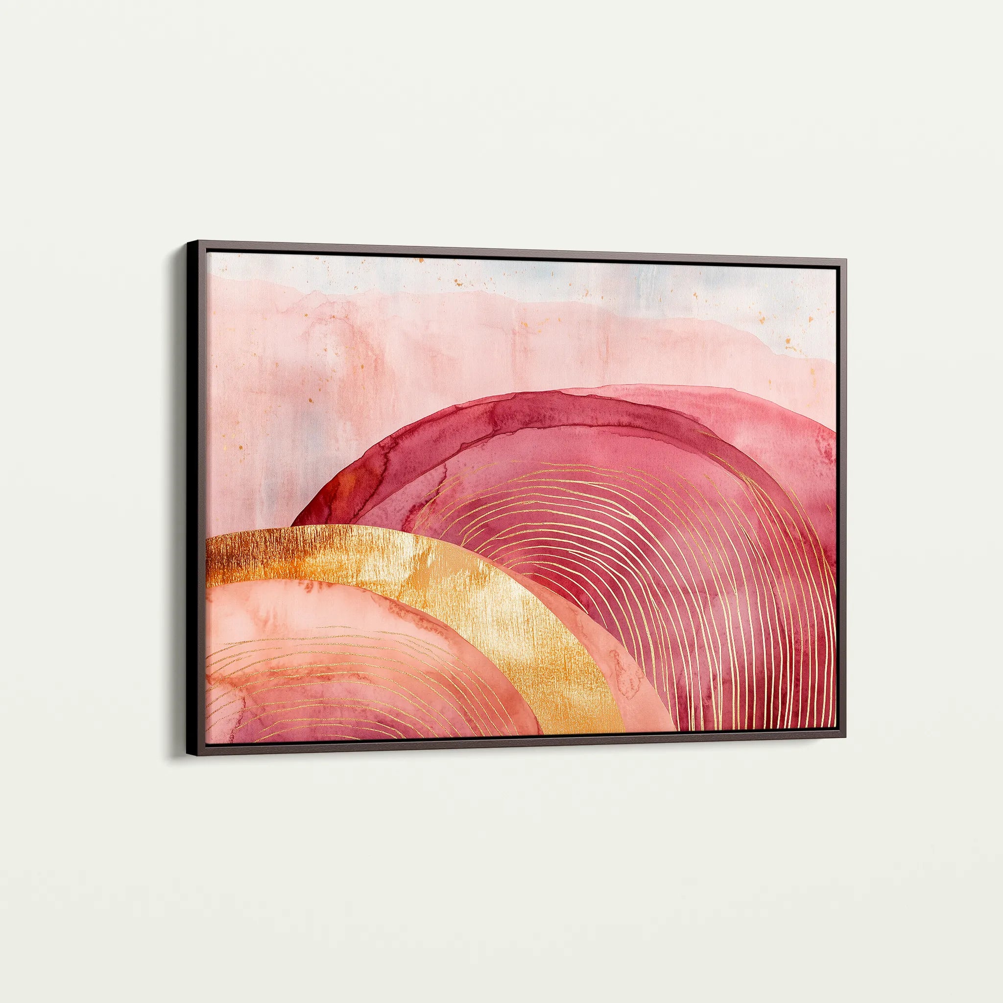 Boho 131 Canvas Art 18" x 24" / 45 x 60 cm / Black