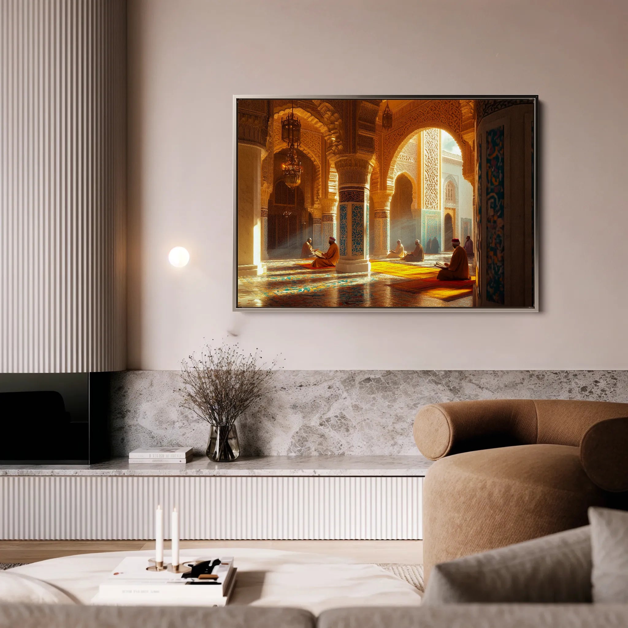 Orientalist 131 Canvas Art 18" x 24" / 45 x 60 cm / Black
