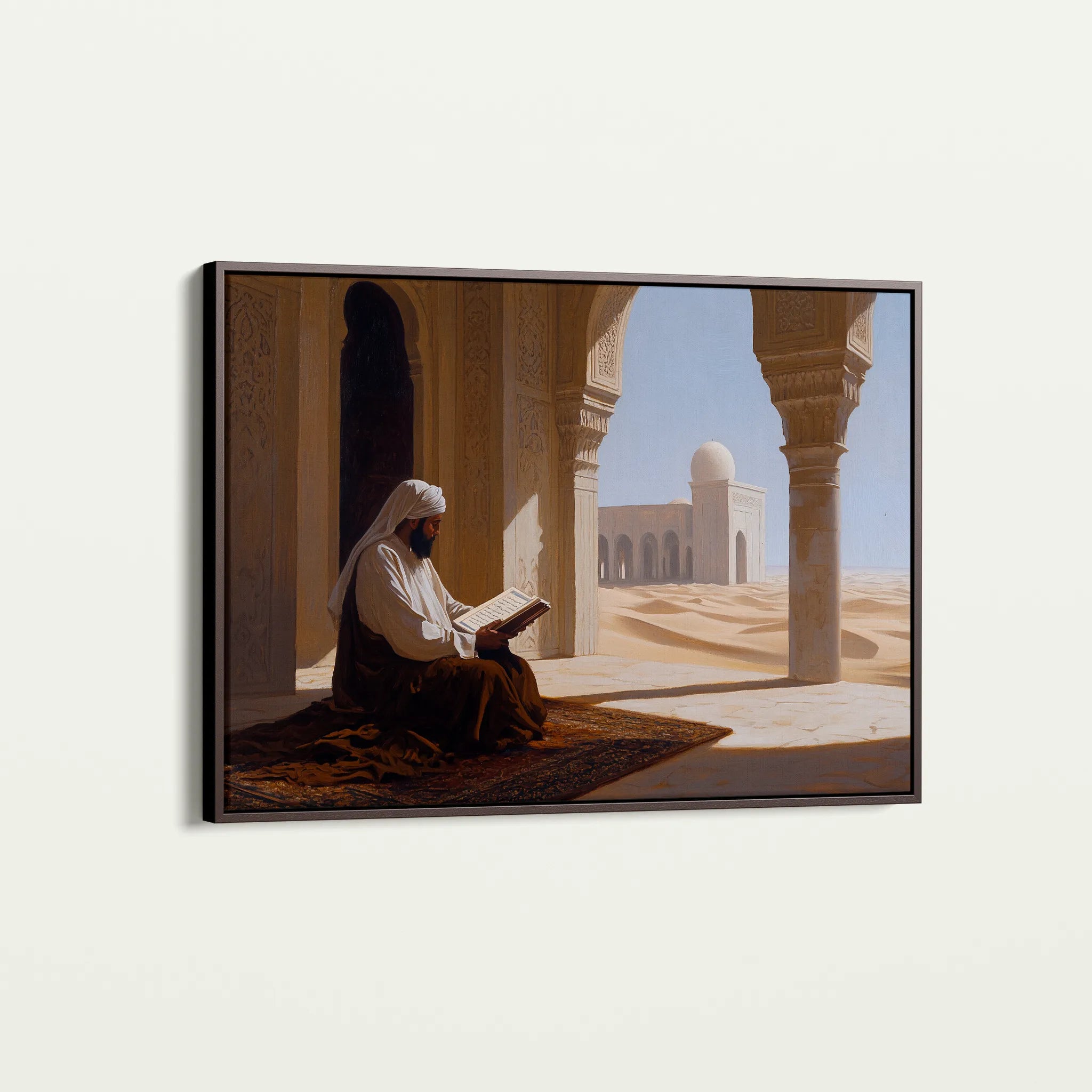 Orientalist 134 Canvas Art 18" x 24" / 45 x 60 cm / Black