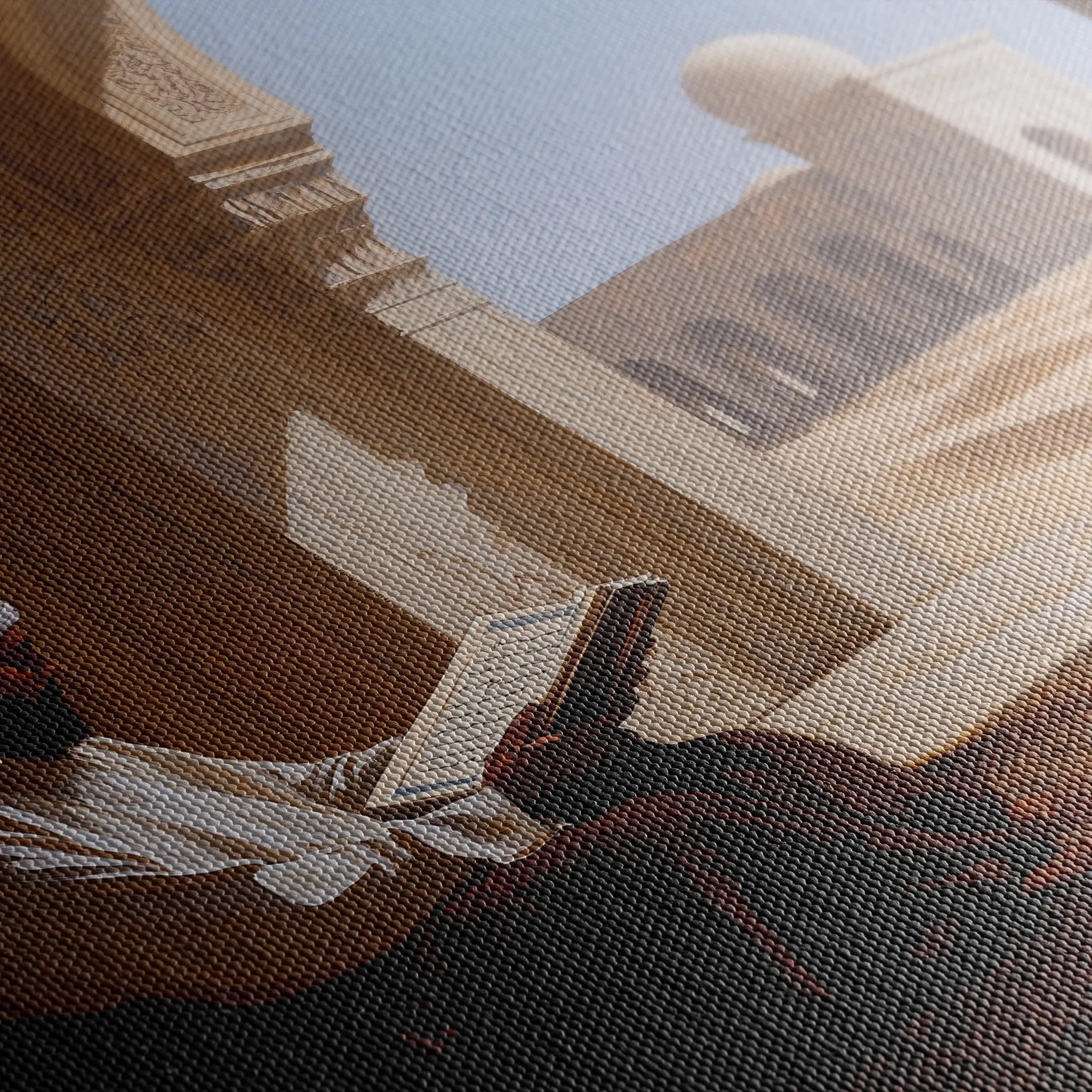 Orientalist 134 Canvas Art 18" x 24" / 45 x 60 cm / Black