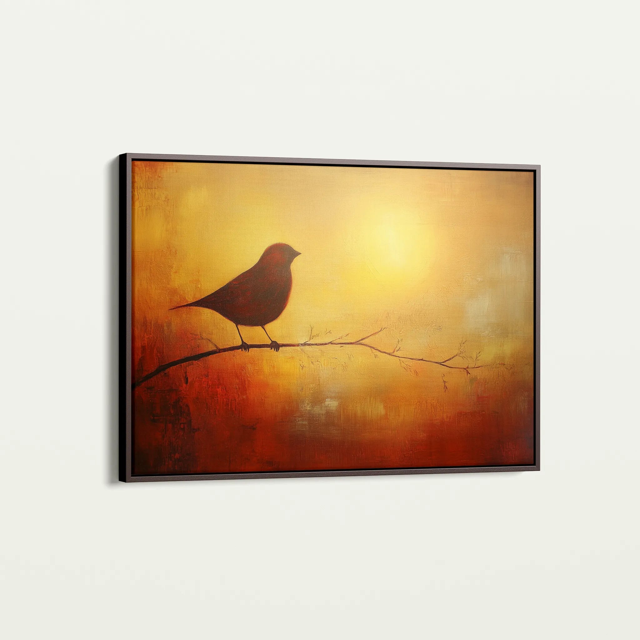 Animals 135 Canvas Art 18" x 24" / 45 x 60 cm / Black