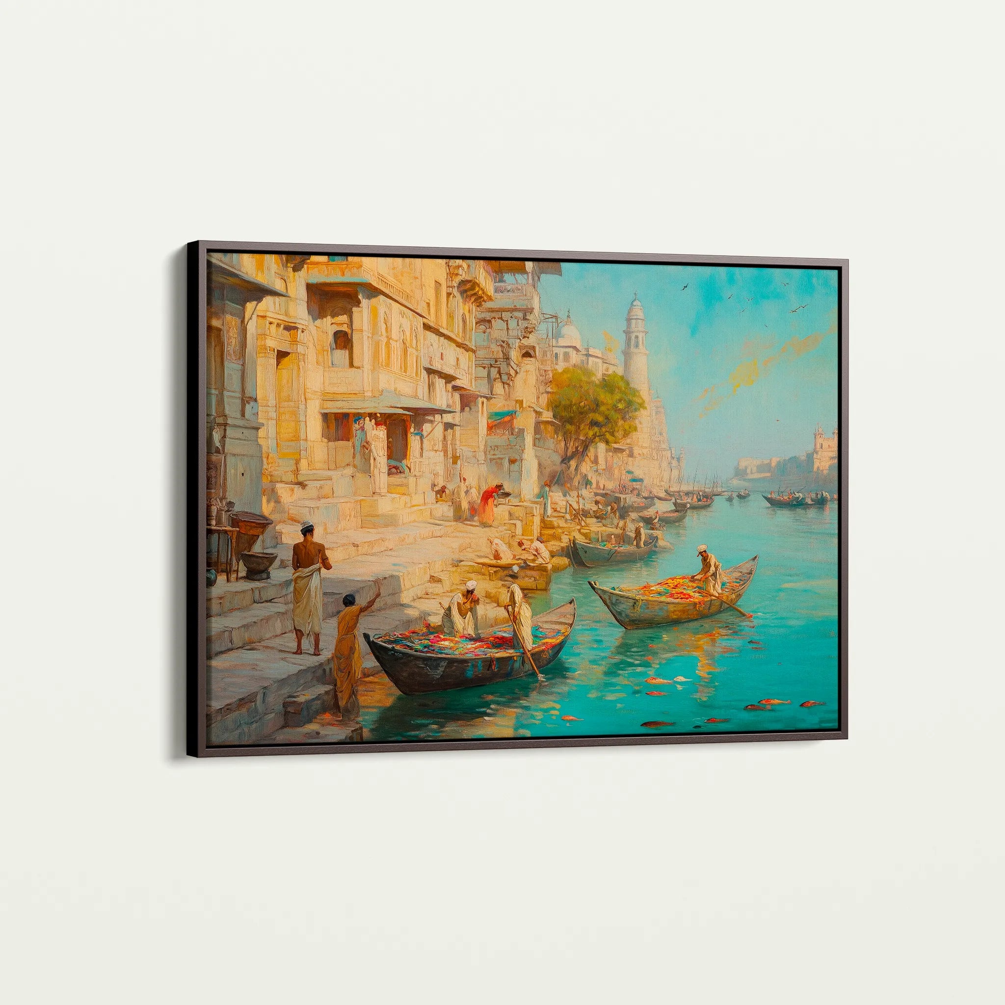 Orientalist 138 Canvas Art 18" x 24" / 45 x 60 cm / Black
