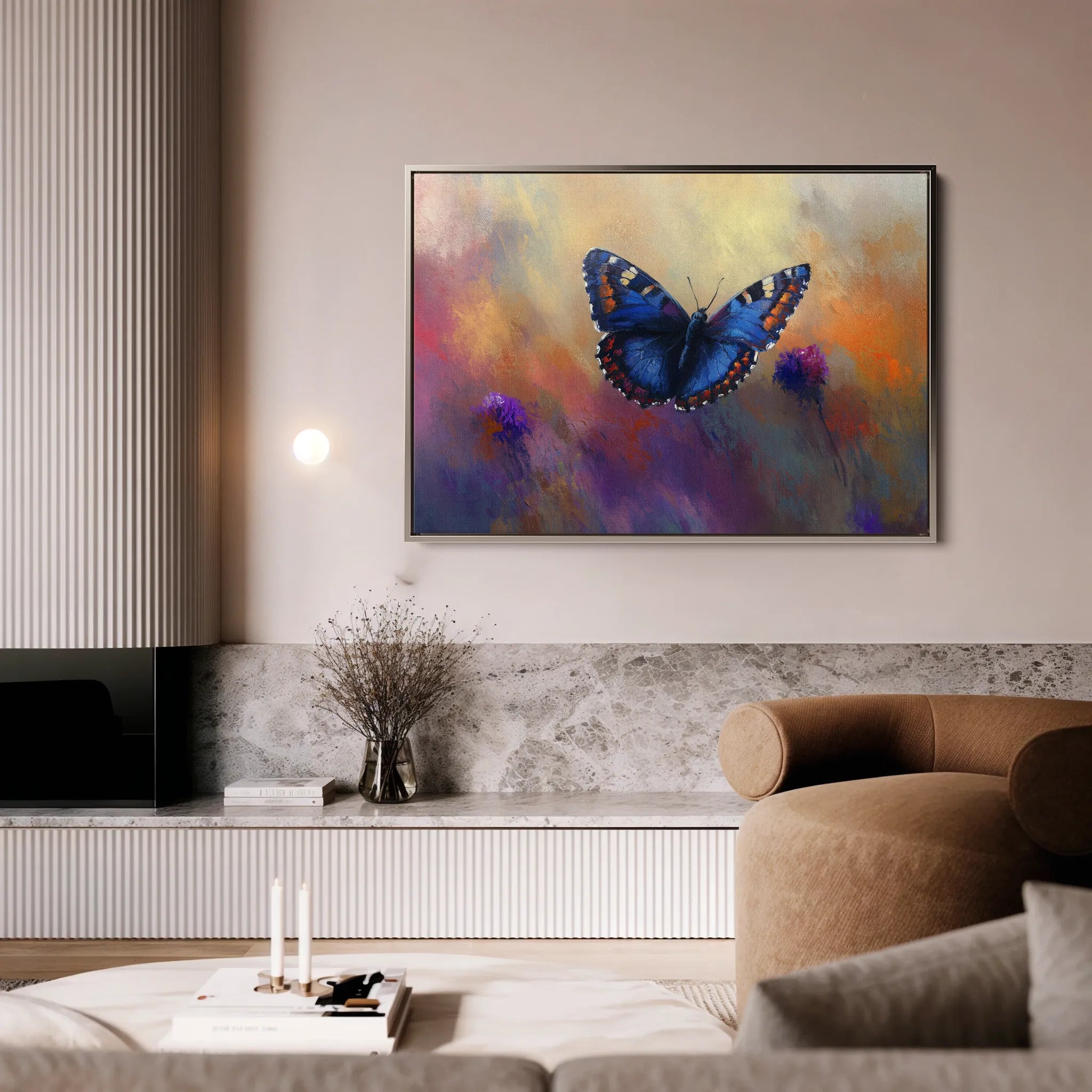 Animals 139 Canvas Art 18" x 24" / 45 x 60 cm / Black