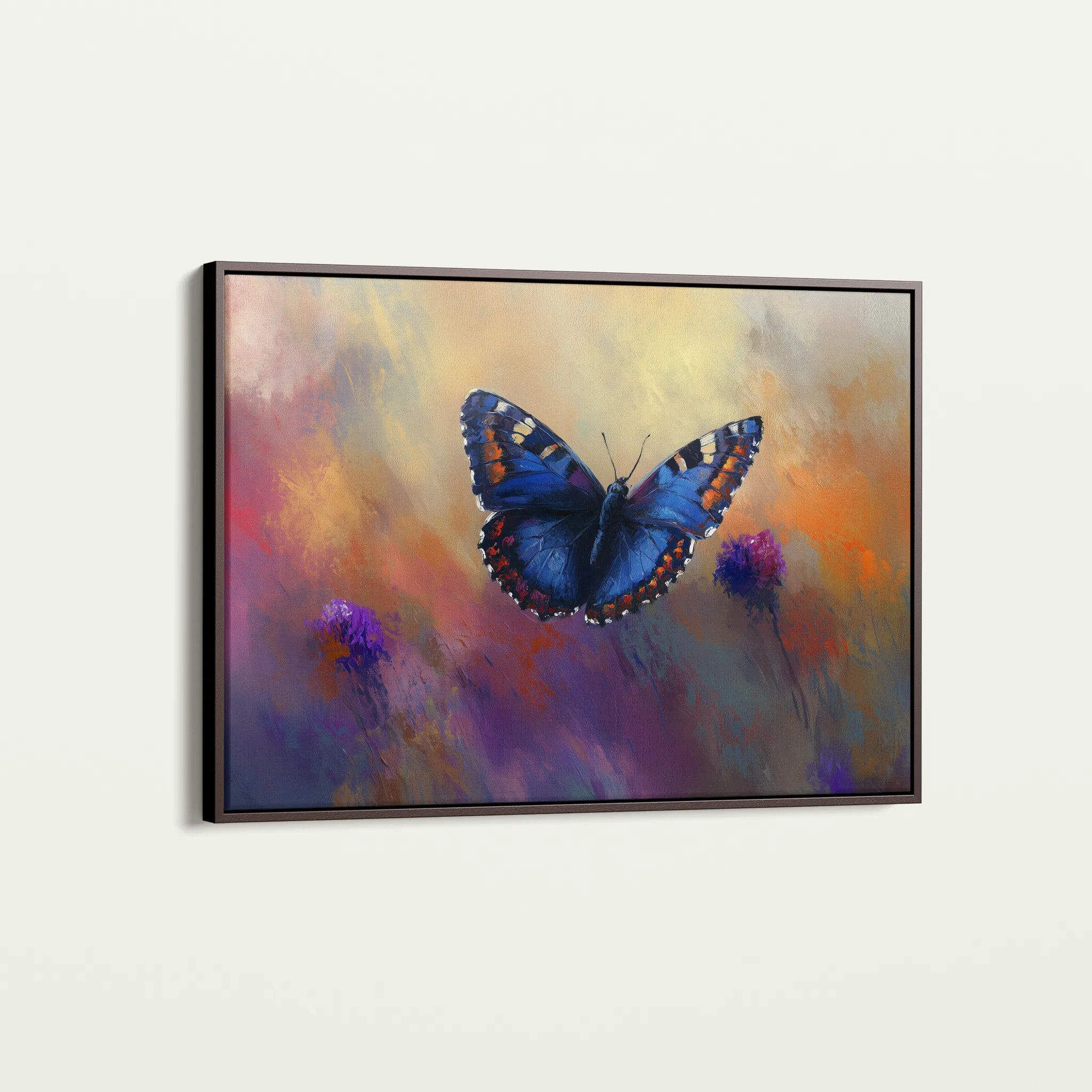 Animals 139 Canvas Art 18" x 24" / 45 x 60 cm / Black