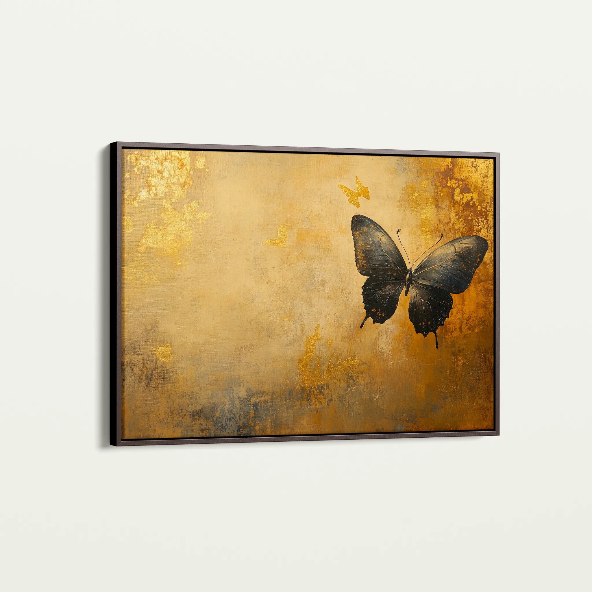 Animals 141 Canvas Art 18" x 24" / 45 x 60 cm / Black