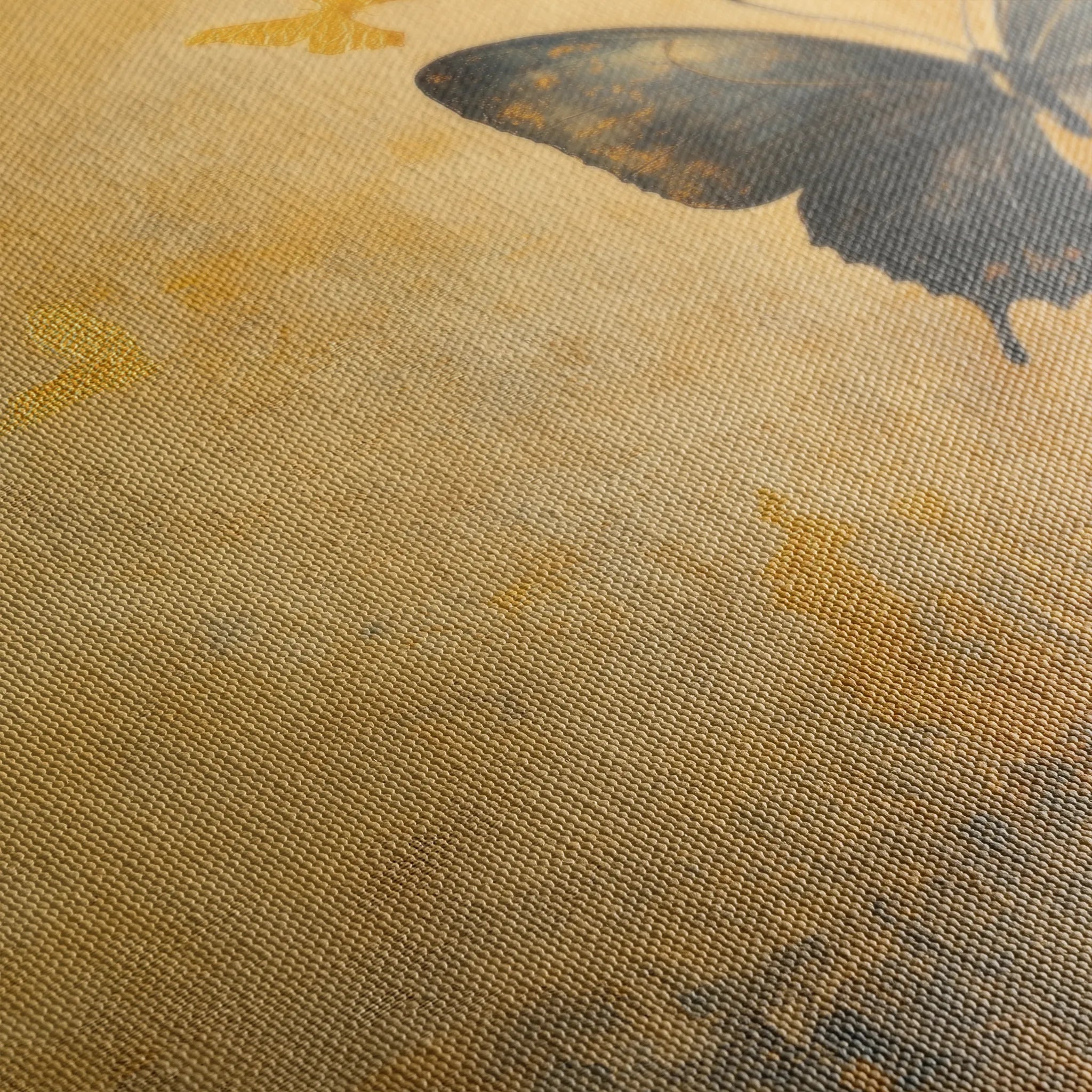 Animals 141 Canvas Art 18" x 24" / 45 x 60 cm / Black