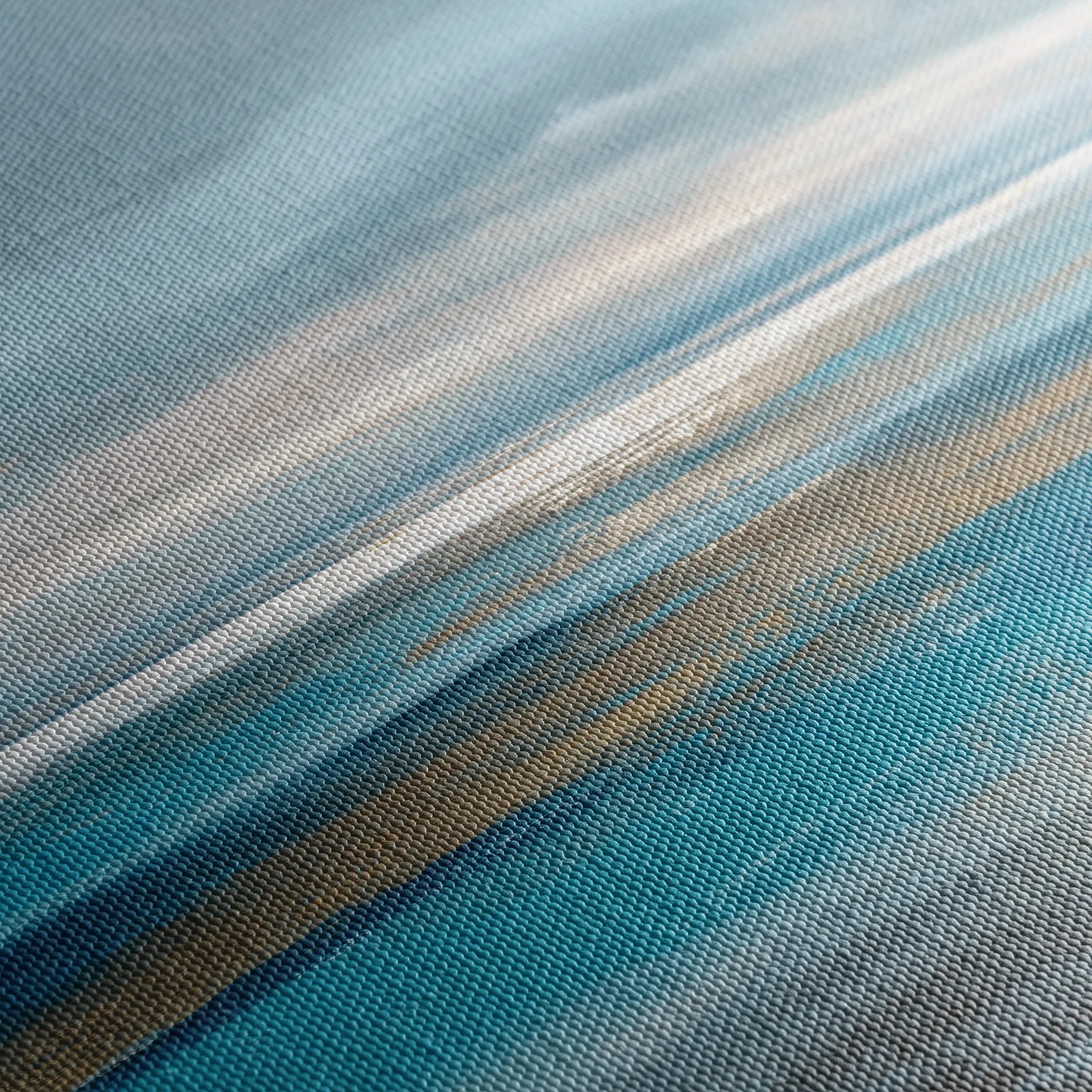 Abstract 1424 Canvas Art 16" x 16" / 40 x 40 cm / Black