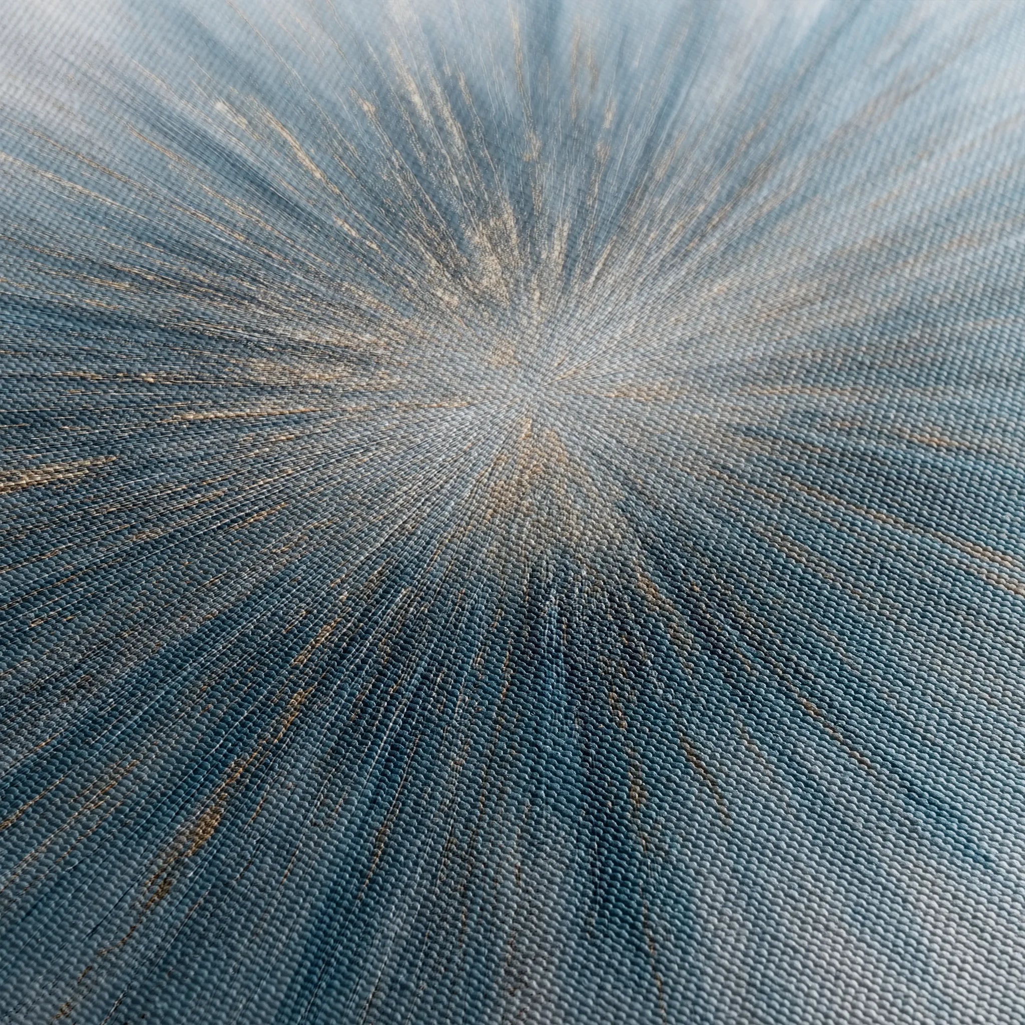 Abstract 1434 Canvas Art 16" x 16" / 40 x 40 cm / Black