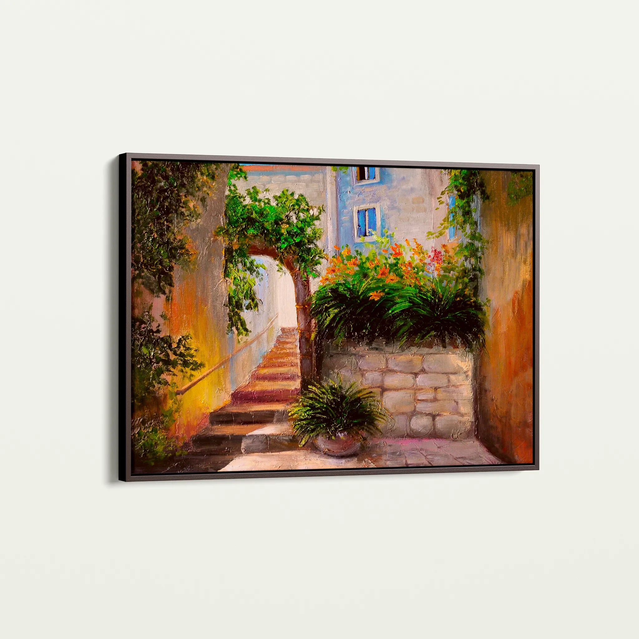 Landscape 144 Canvas Art 18" x 24" / 45 x 60 cm / Black