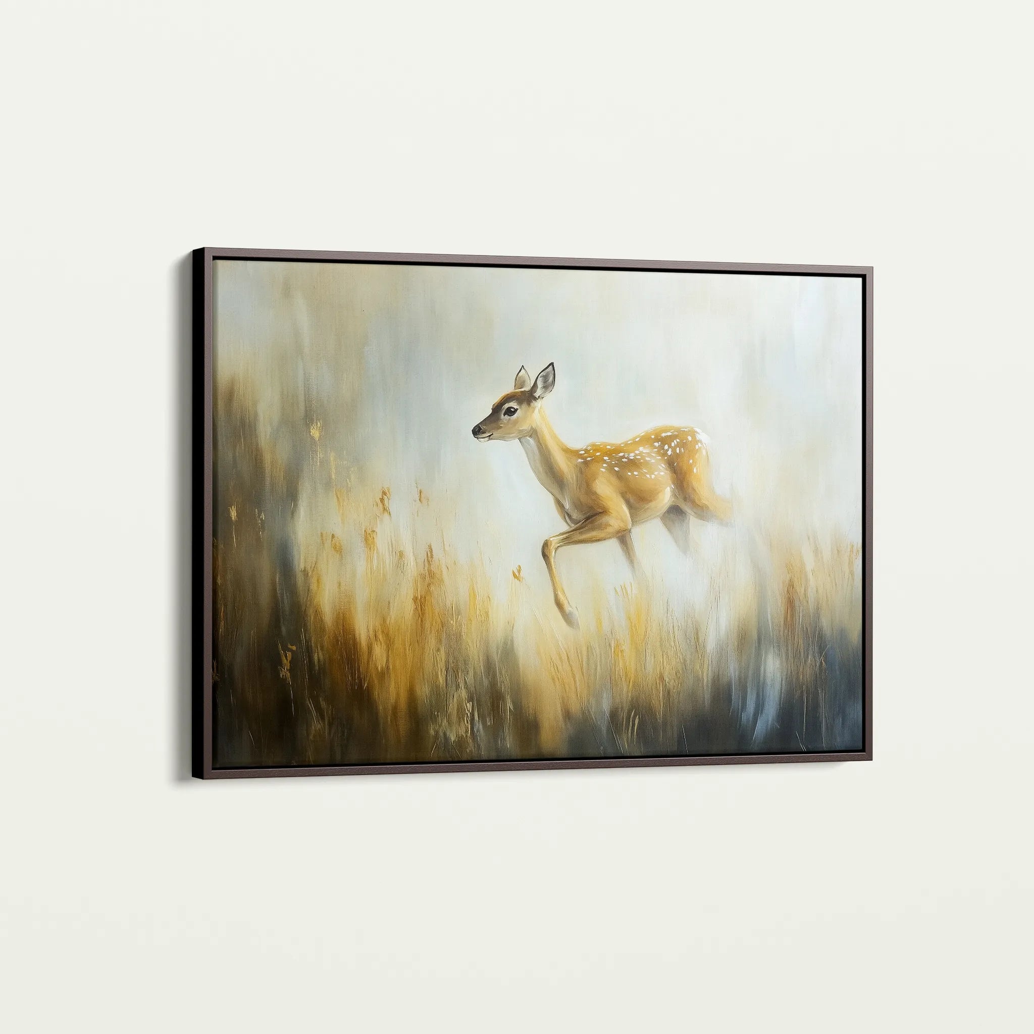 Animals 145 Canvas Art 18" x 24" / 45 x 60 cm / Black
