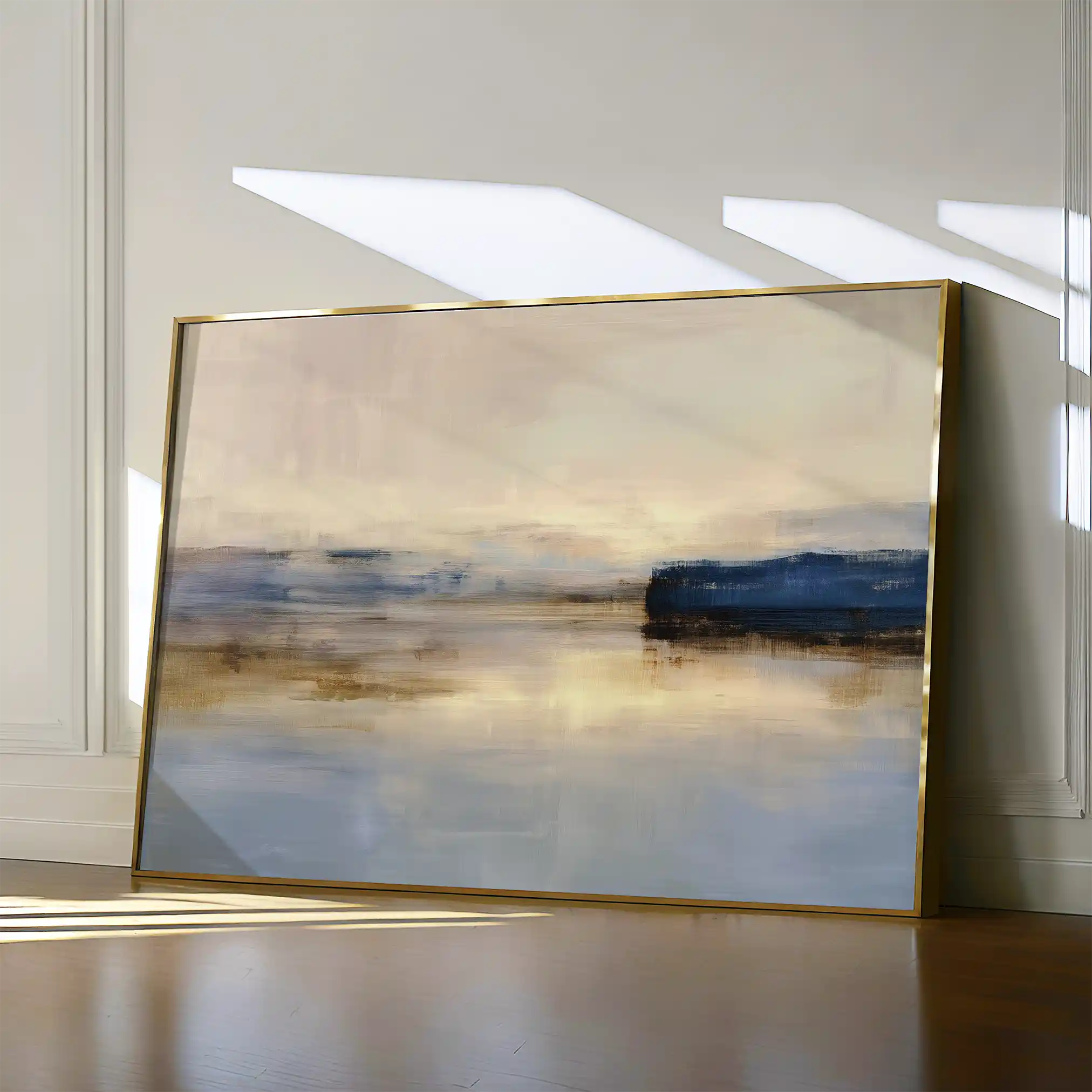 Abstract 1452 Canvas Art 18" x 24" / 45 x 60 cm / Black