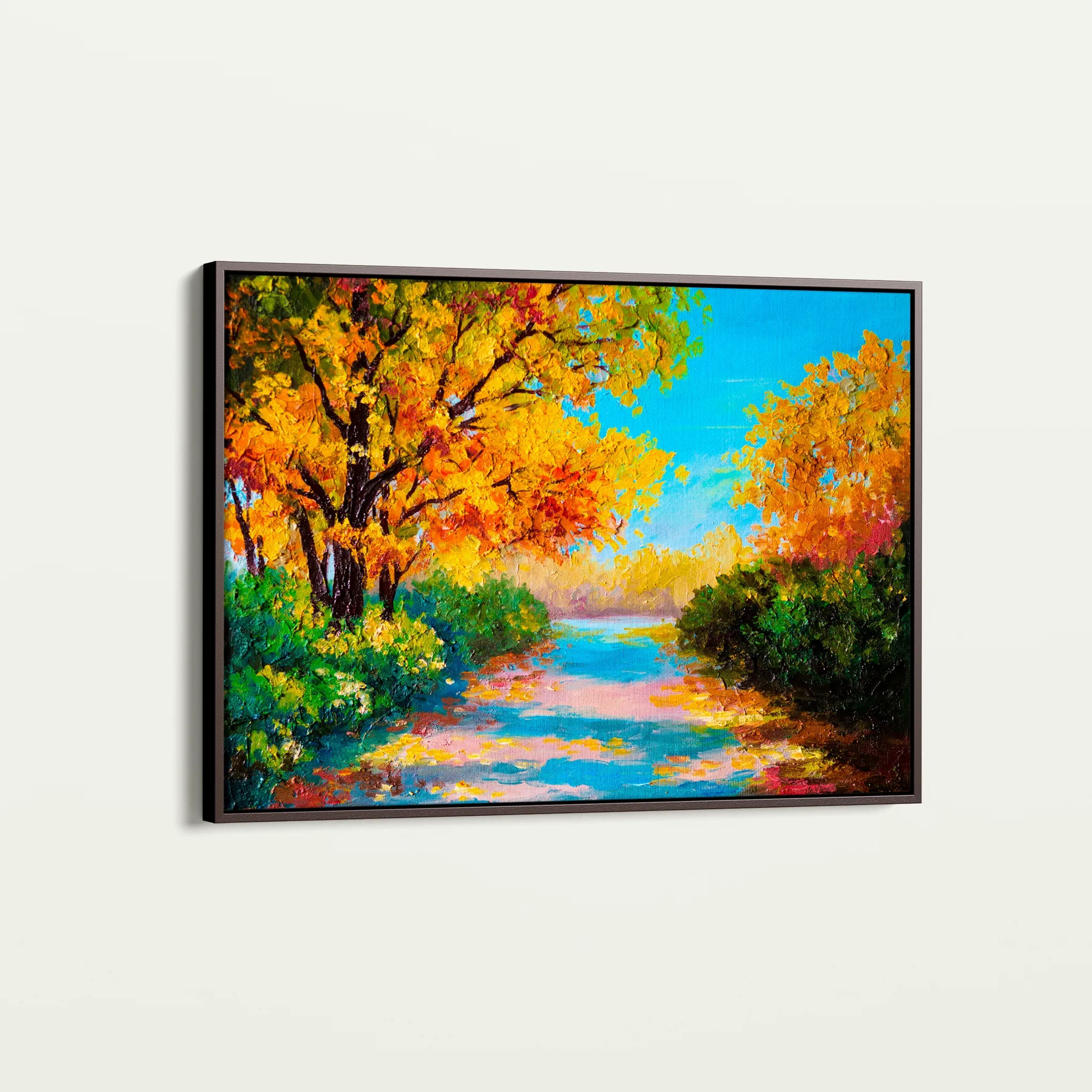 Landscape 146 Canvas Art 18" x 24" / 45 x 60 cm / Black