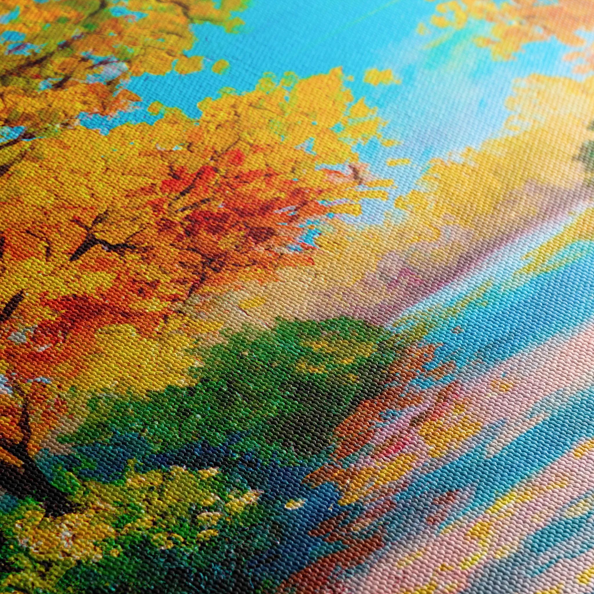 Landscape 146 Canvas Art 18" x 24" / 45 x 60 cm / Black