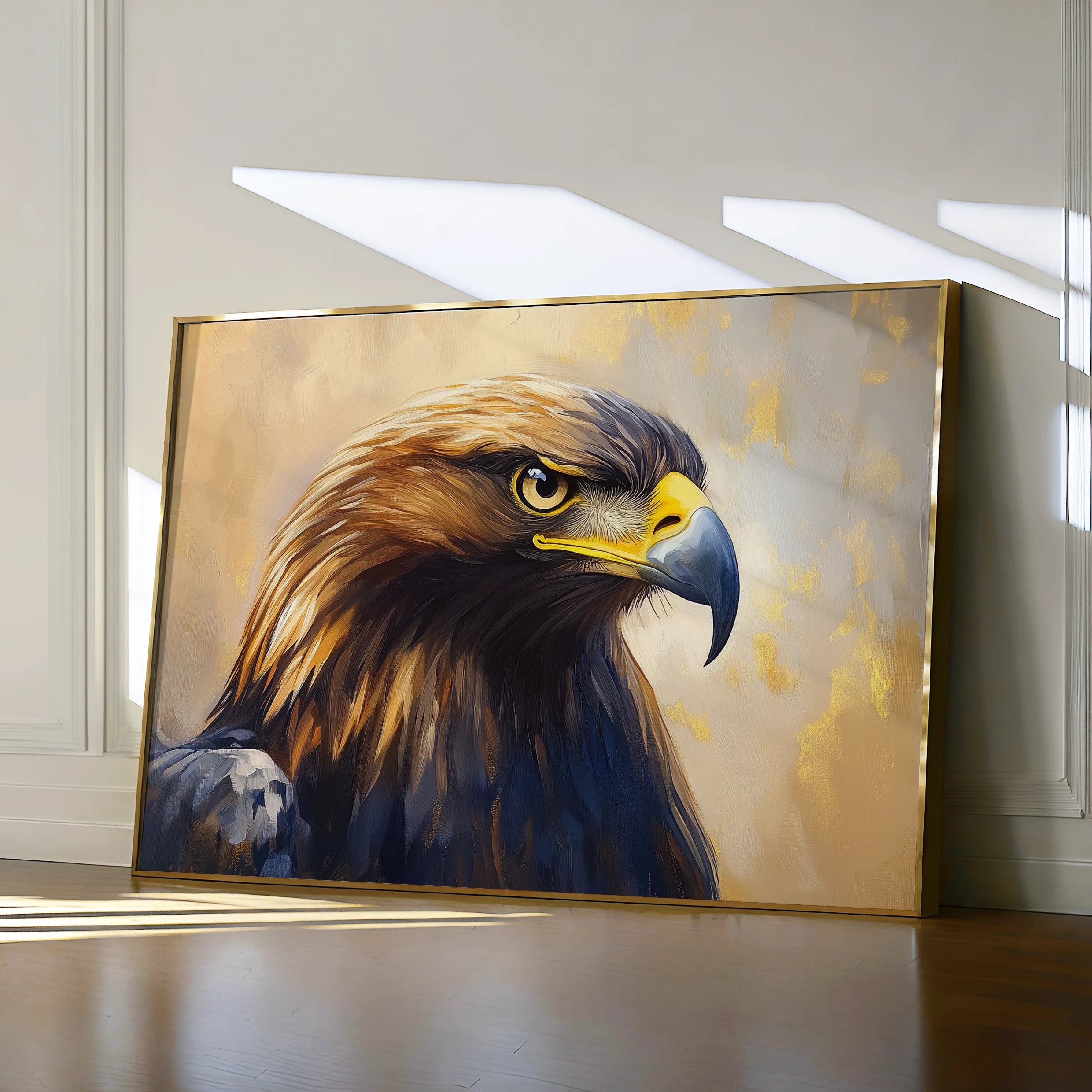 Animals 147 Canvas Art 18" x 24" / 45 x 60 cm / Black