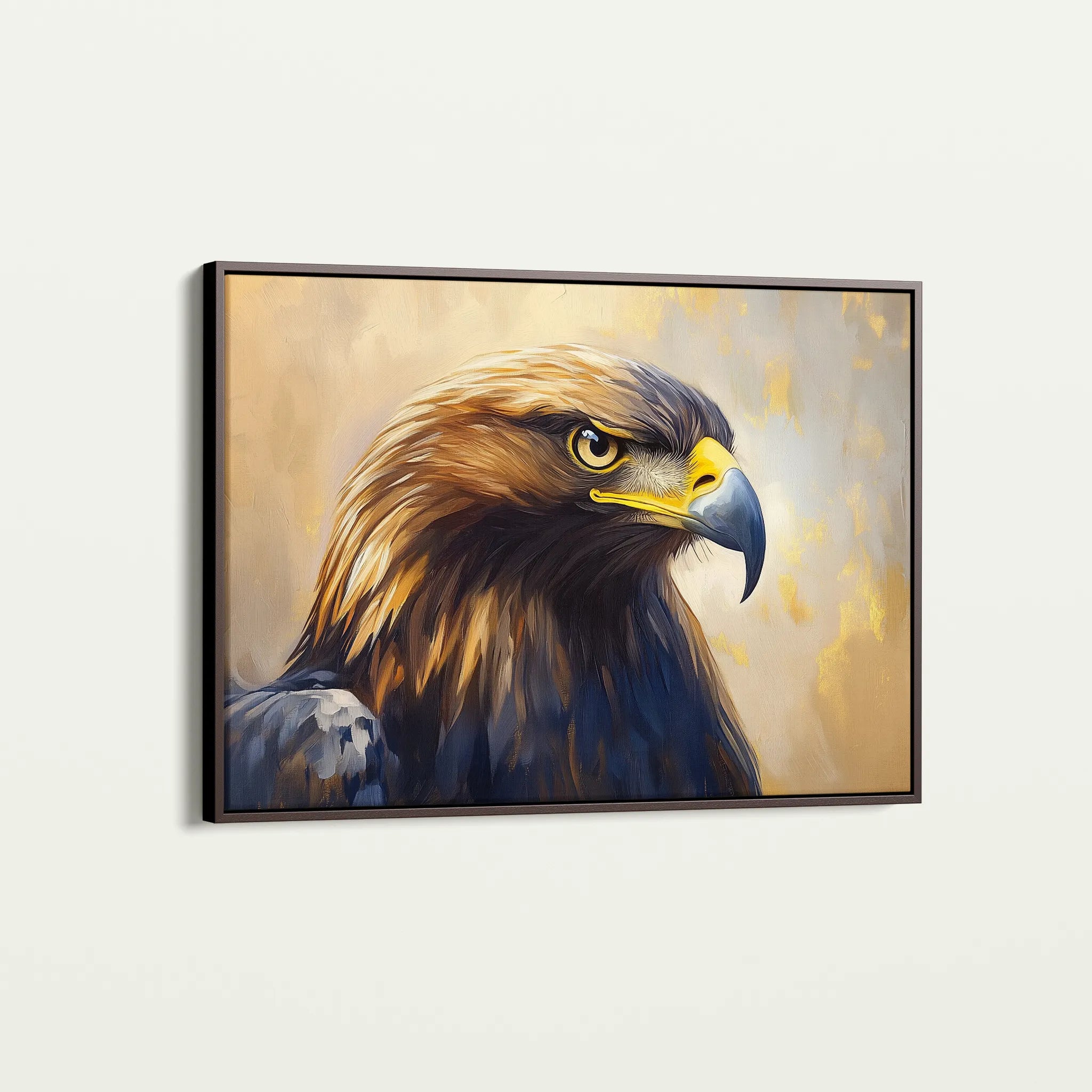 Animals 147 Canvas Art 18" x 24" / 45 x 60 cm / Black