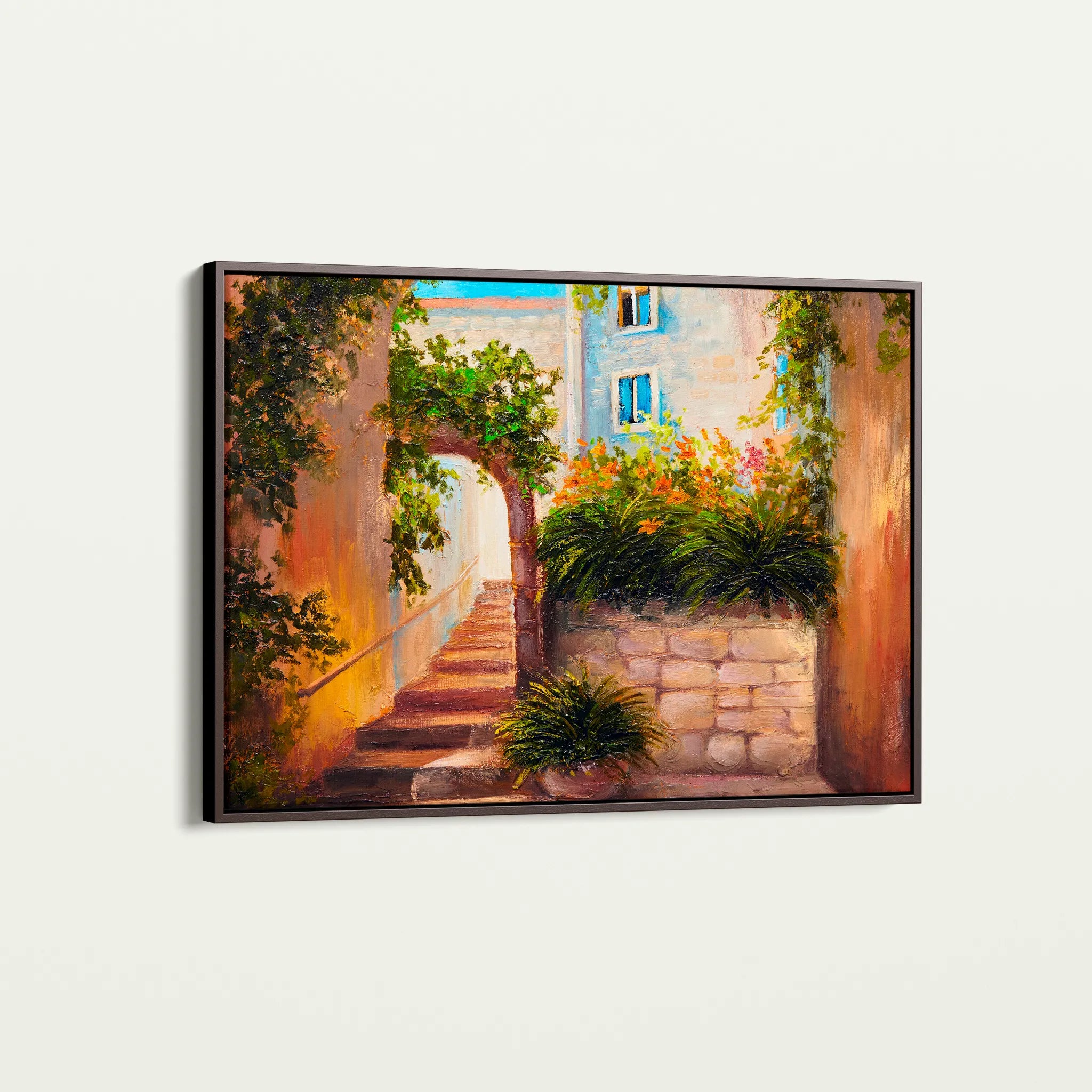 Landscape 147 Canvas Art 18" x 24" / 45 x 60 cm / Black