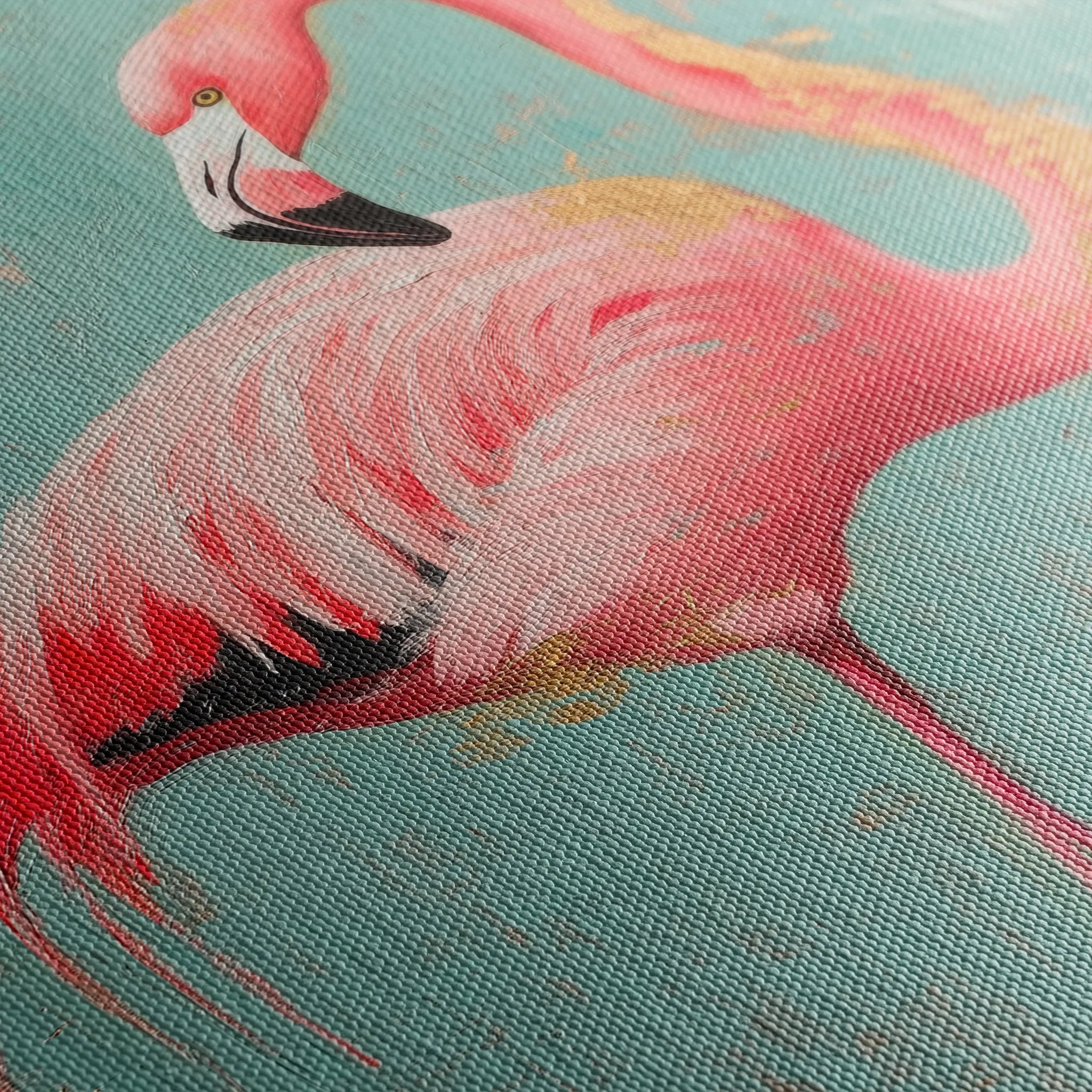 Animals 148 Canvas Art 18" x 24" / 45 x 60 cm / Black