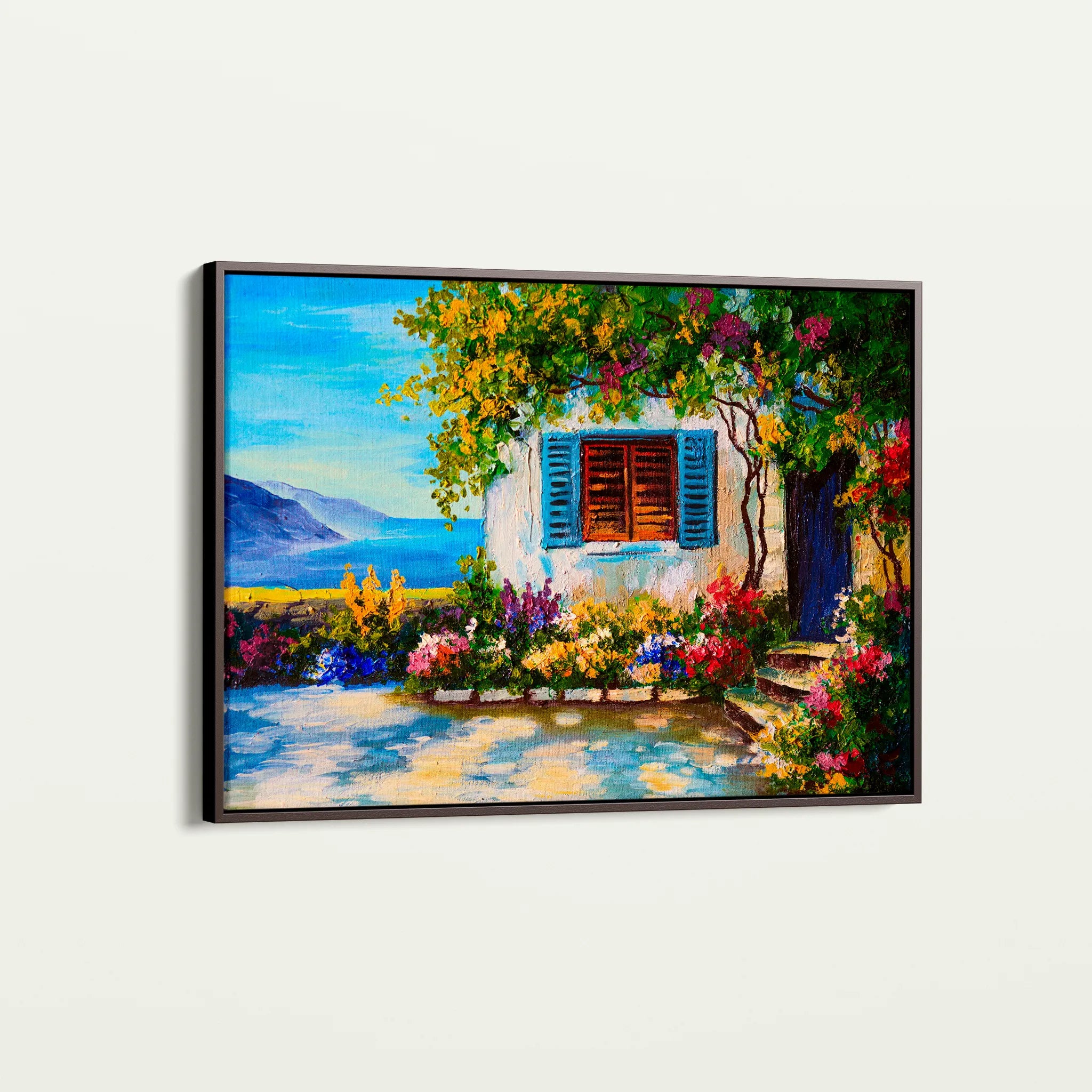 Landscape 148 Canvas Art 18" x 24" / 45 x 60 cm / Black