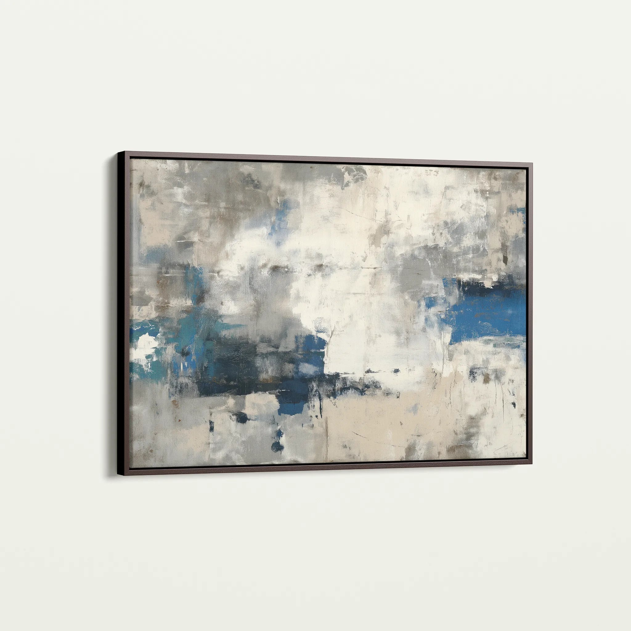 Abstract 1488 Canvas Art 18" x 24" / 45 x 60 cm / Black