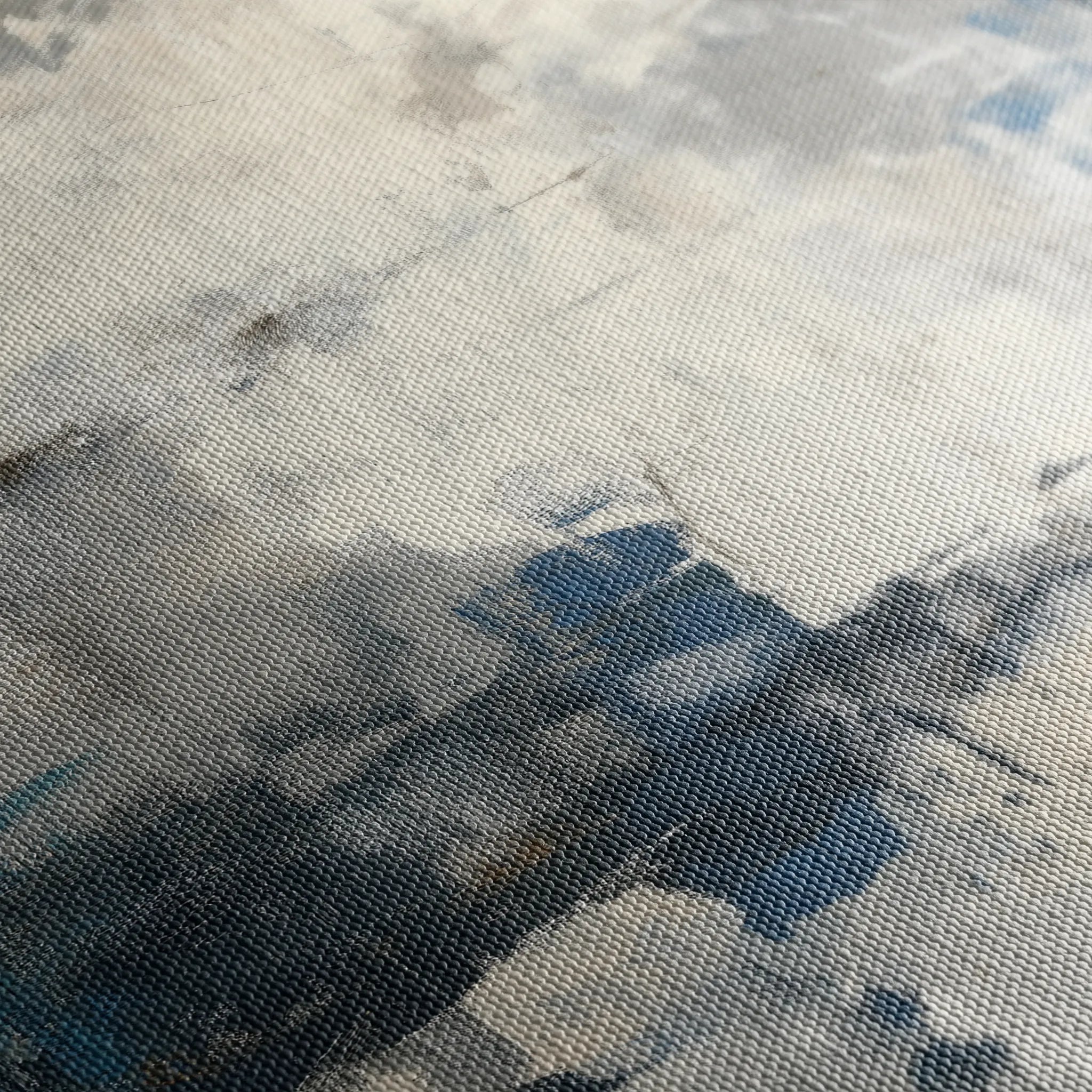 Abstract 1488 Canvas Art 18" x 24" / 45 x 60 cm / Black