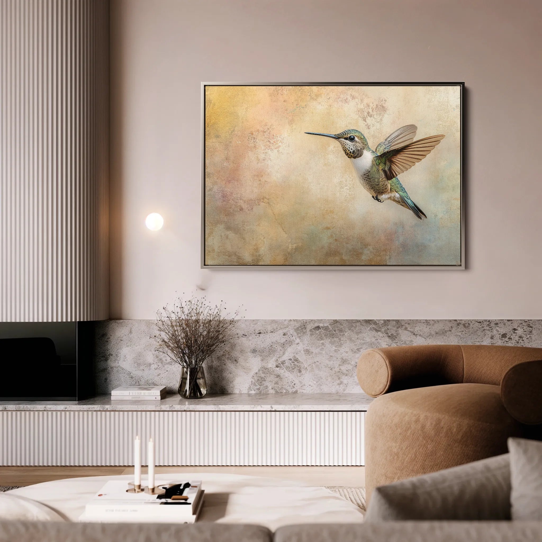 Animals 149 Canvas Art 18" x 24" / 45 x 60 cm / Black